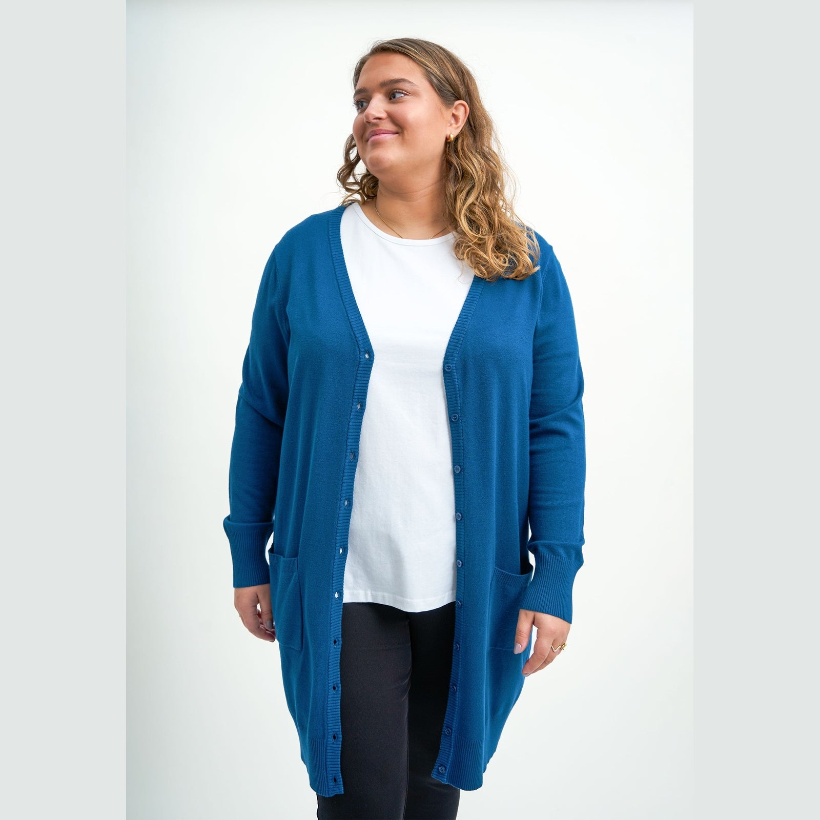 Adia ADAvis Knit Cardigan 4709 Dark Peacok