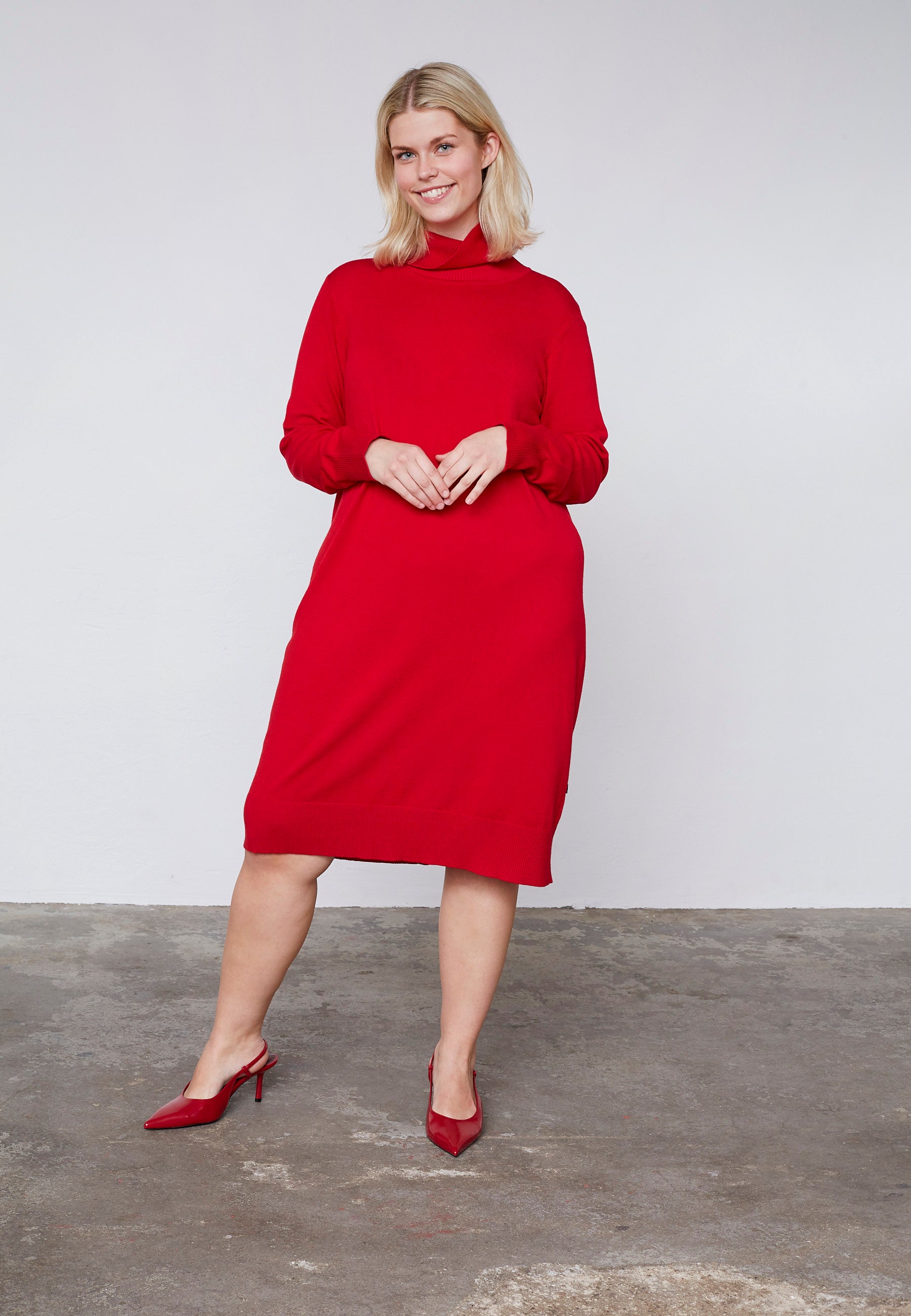 Adia ADAzar Knit Dress 2500 RED
