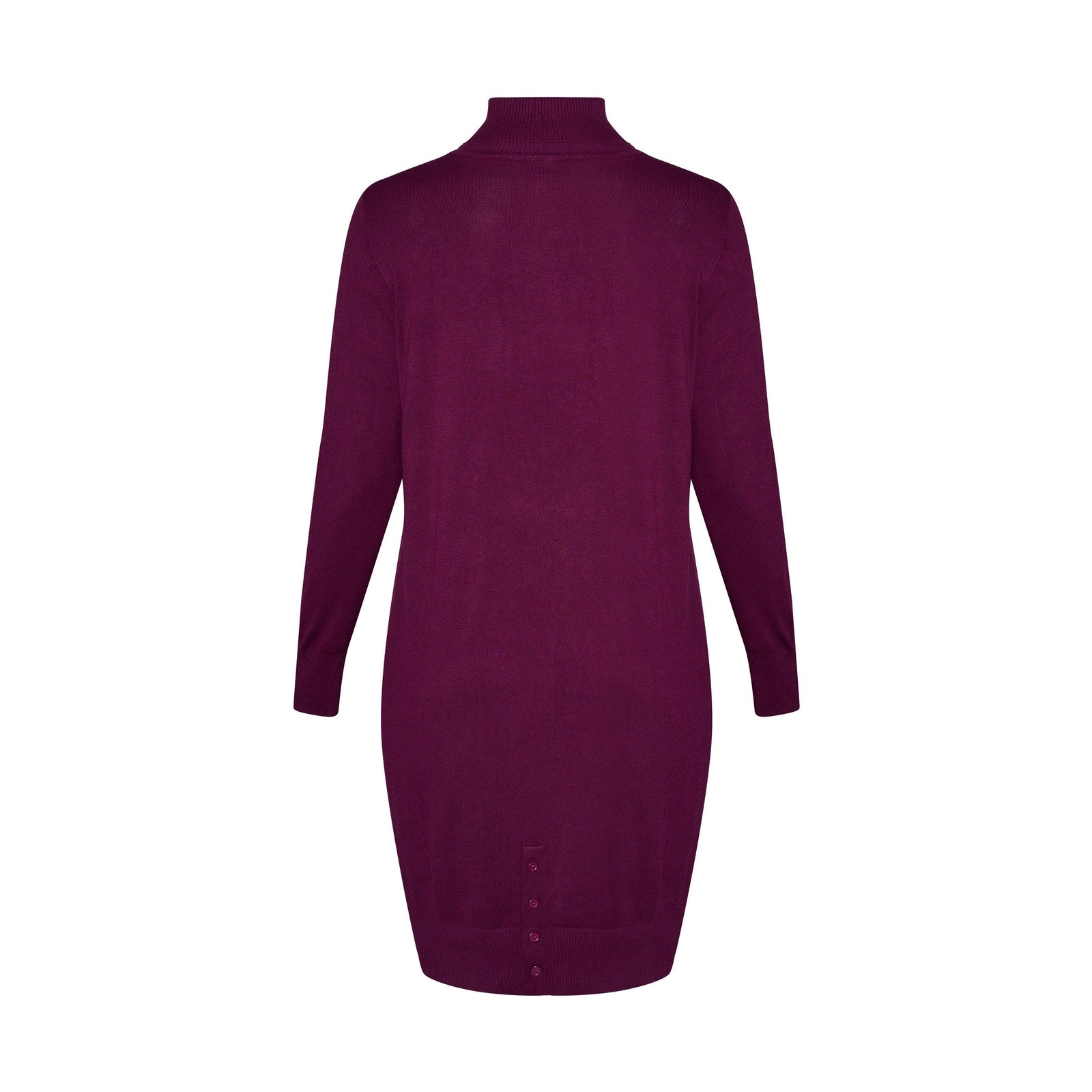 Adia ADAzar Knit Dress 6850 Aubergine pink