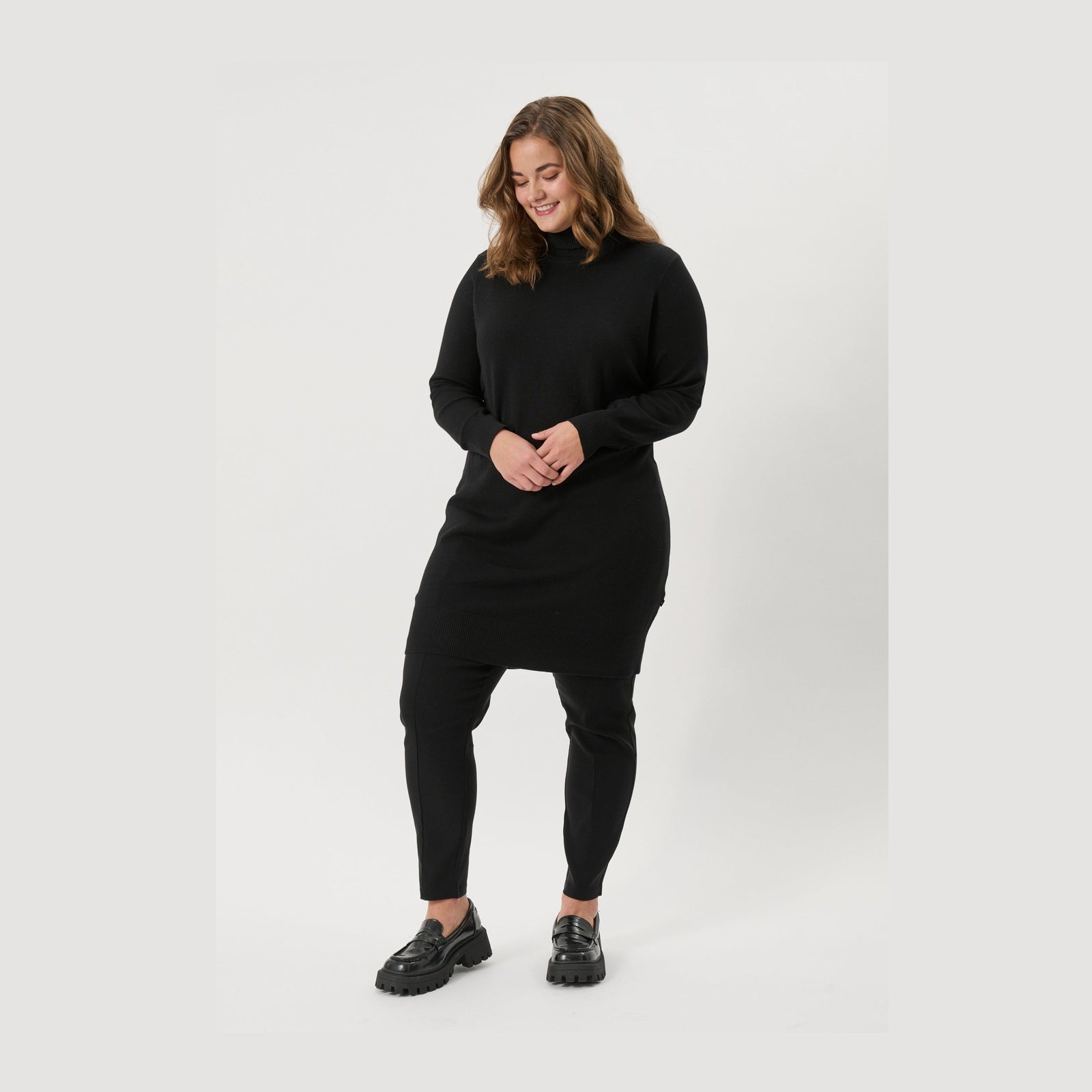 Adia ADAzar Knit Dress 9999 BLACK