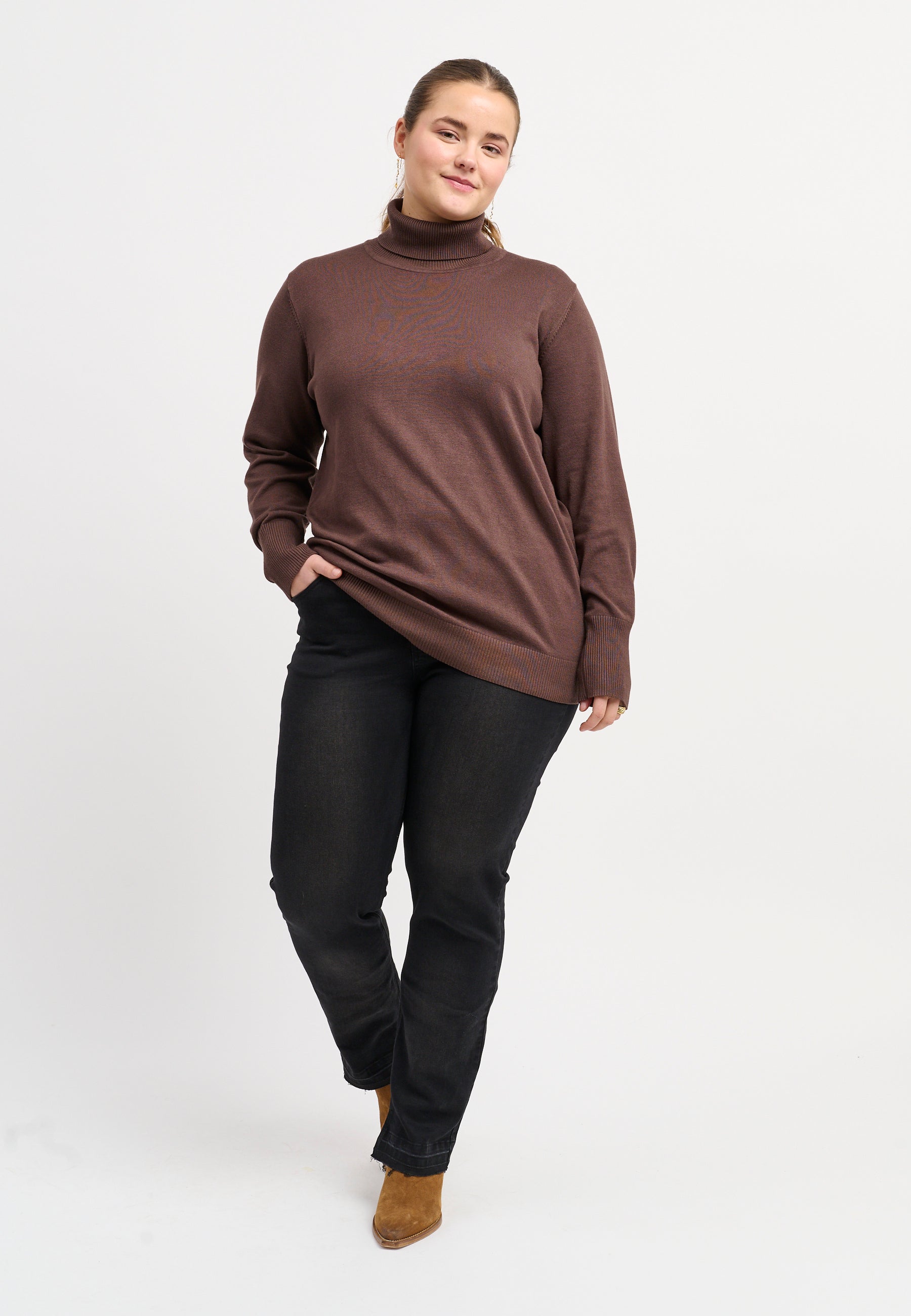 Adia ADAzelea Knit Pullover 1700 Chocolate Brown