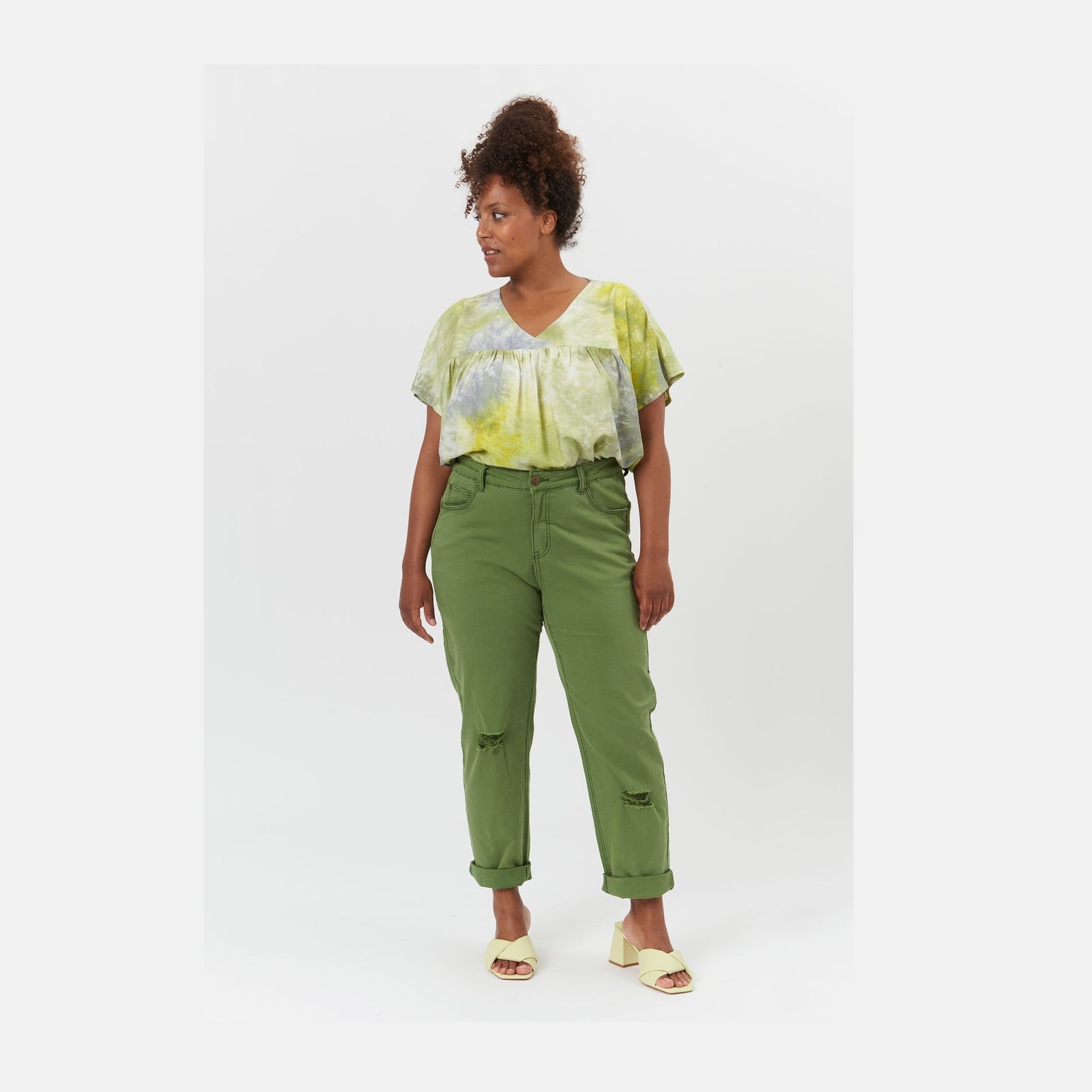 Adia ADBenedickte Bukser 5638 Vinyard Green