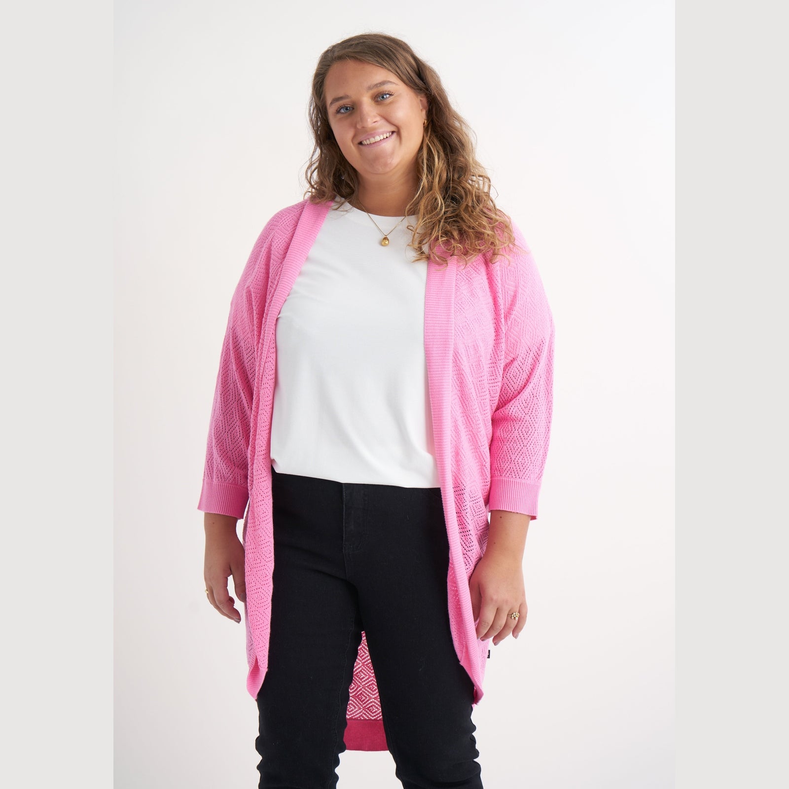 Adia ADBritta Cardigan 3549 Rose Bloom