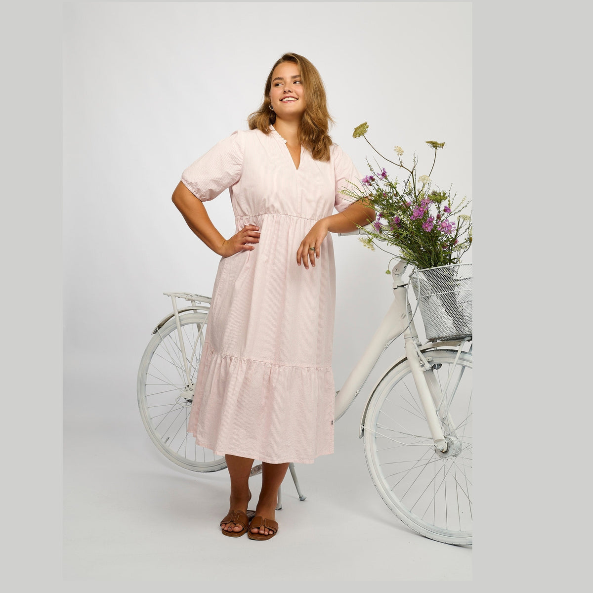 Adia ADCamila Kjoler 6020 Light rose