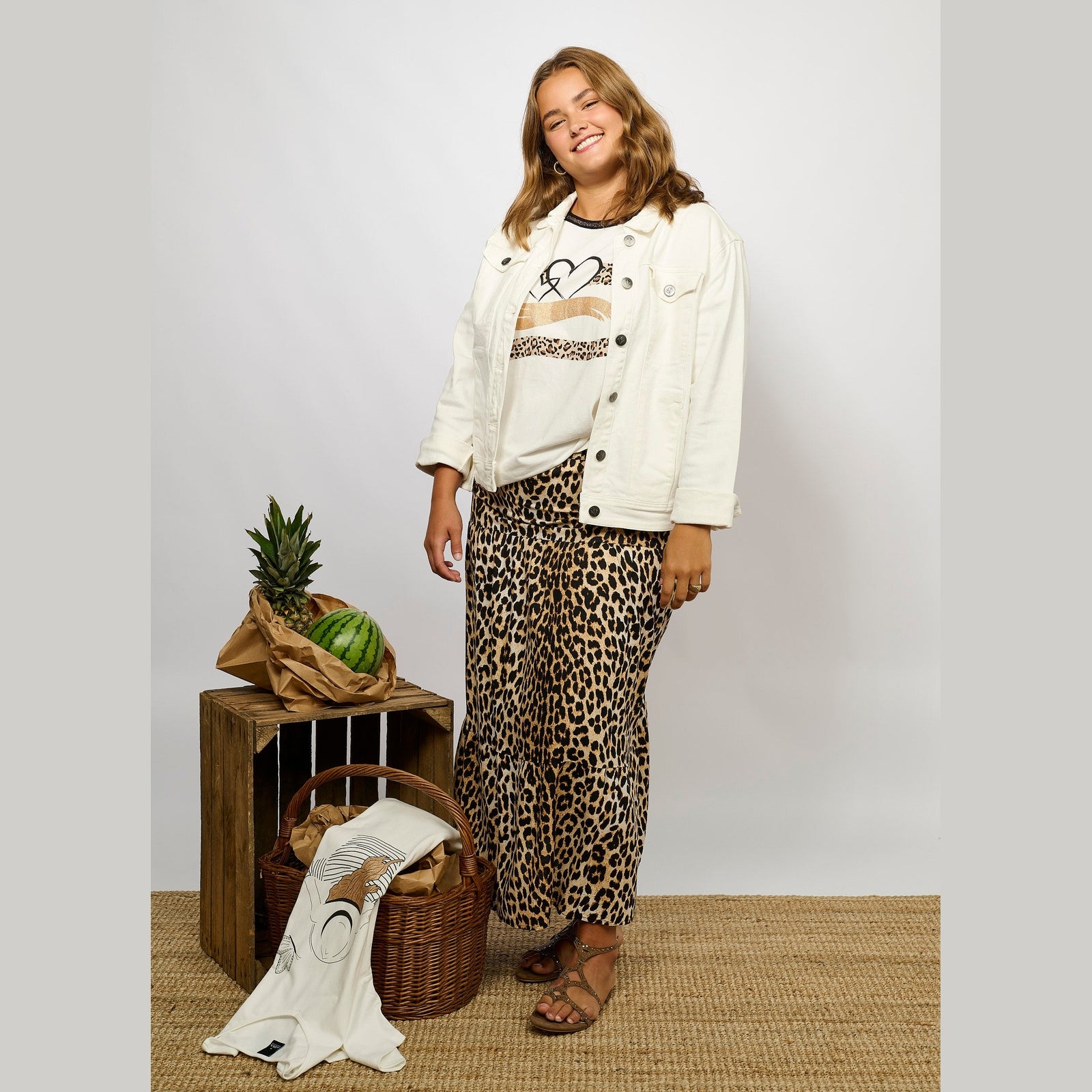 Adia ADConcetta Nederdele 1700 Chocolate Brown