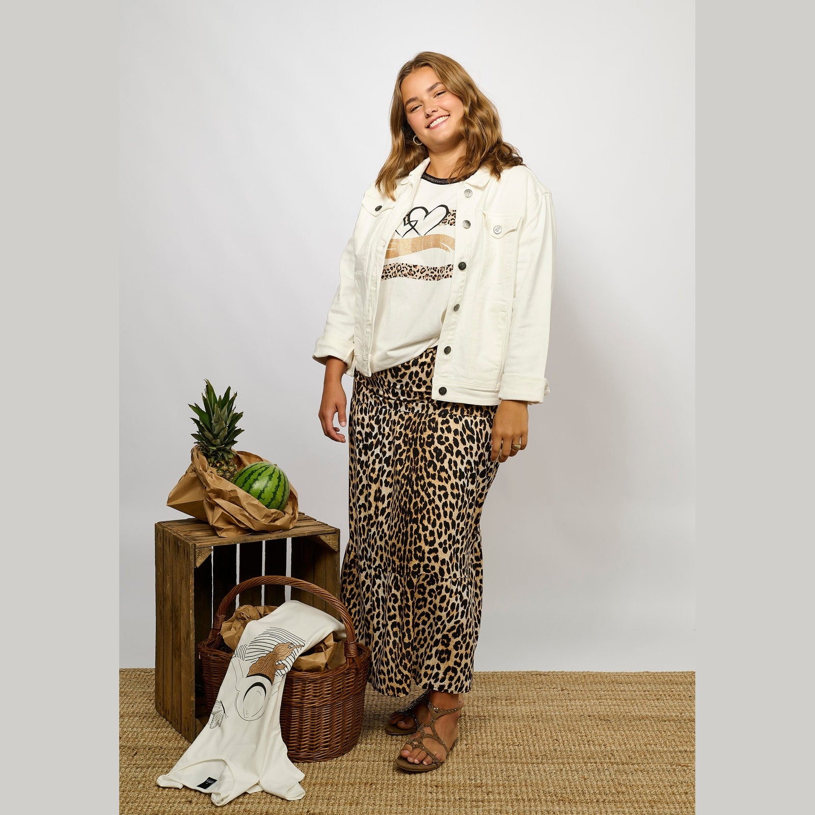 Adia ADConcetta Nederdele 1700 Chocolate Brown