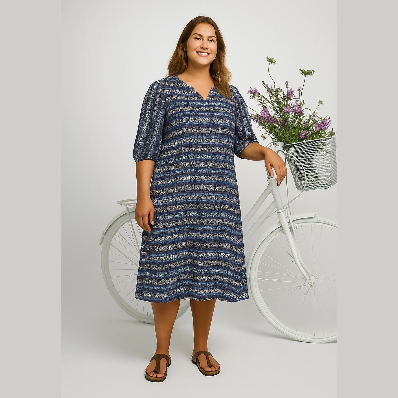 Adia ADConstantine Kjoler 5999 NAVY BLUE