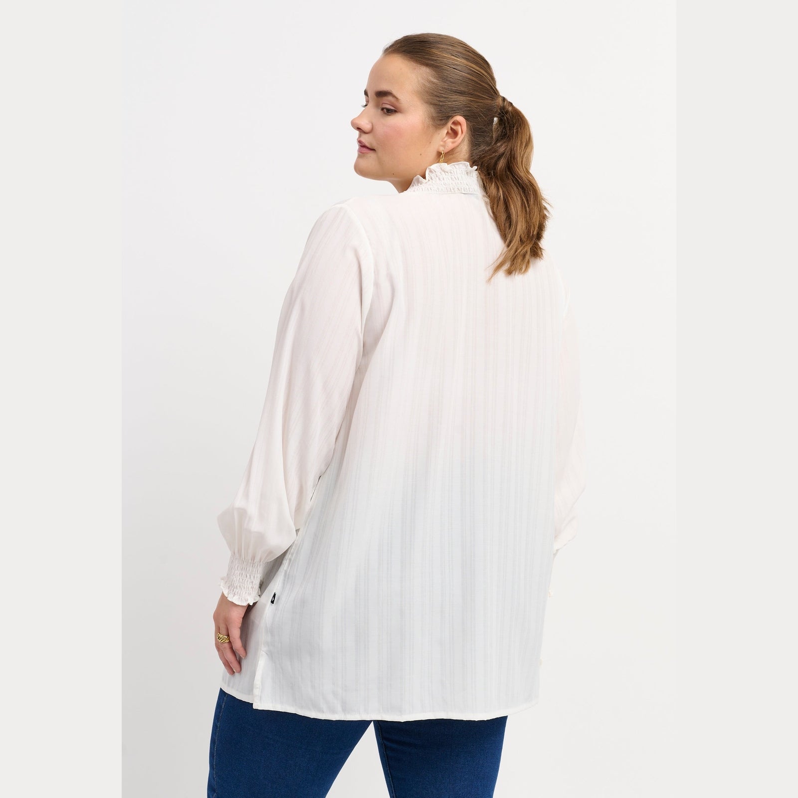 Adia ADDaina Skjortebluser 1000 OFF WHITE