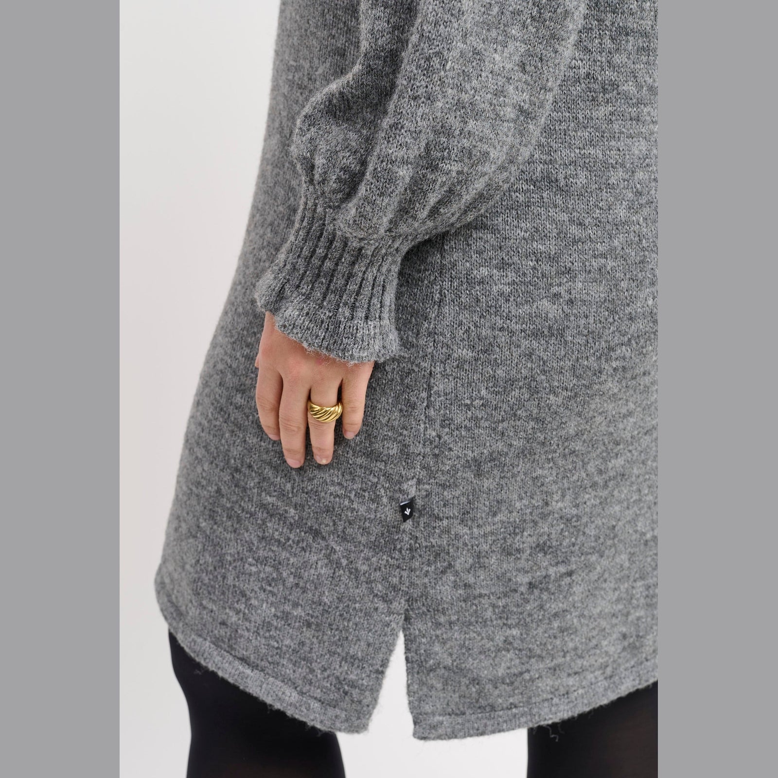 Adia ADDamai Knit Dress 9900 ANTRACITE