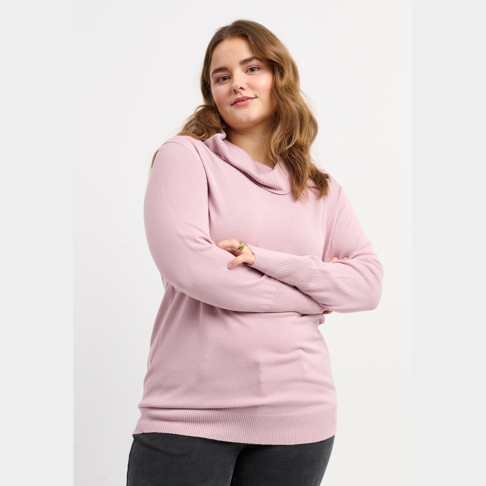 Adia ADDanna Knit Pullover 2051 Rose