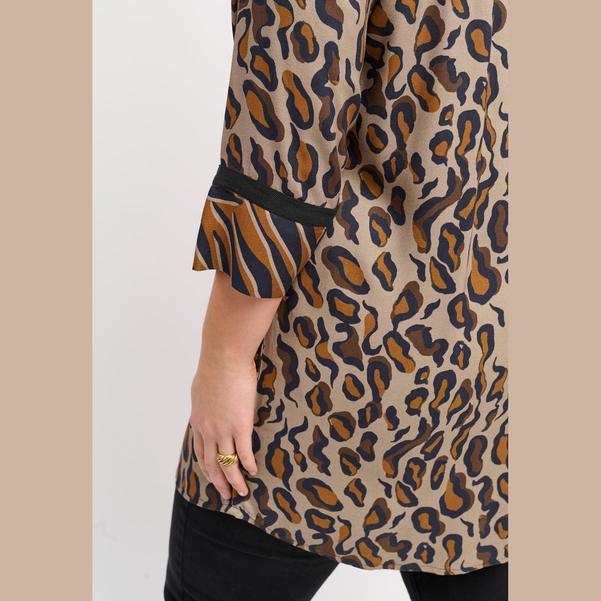 Adia ADDelsa Skjortebluser 1700 Chocolate Brown