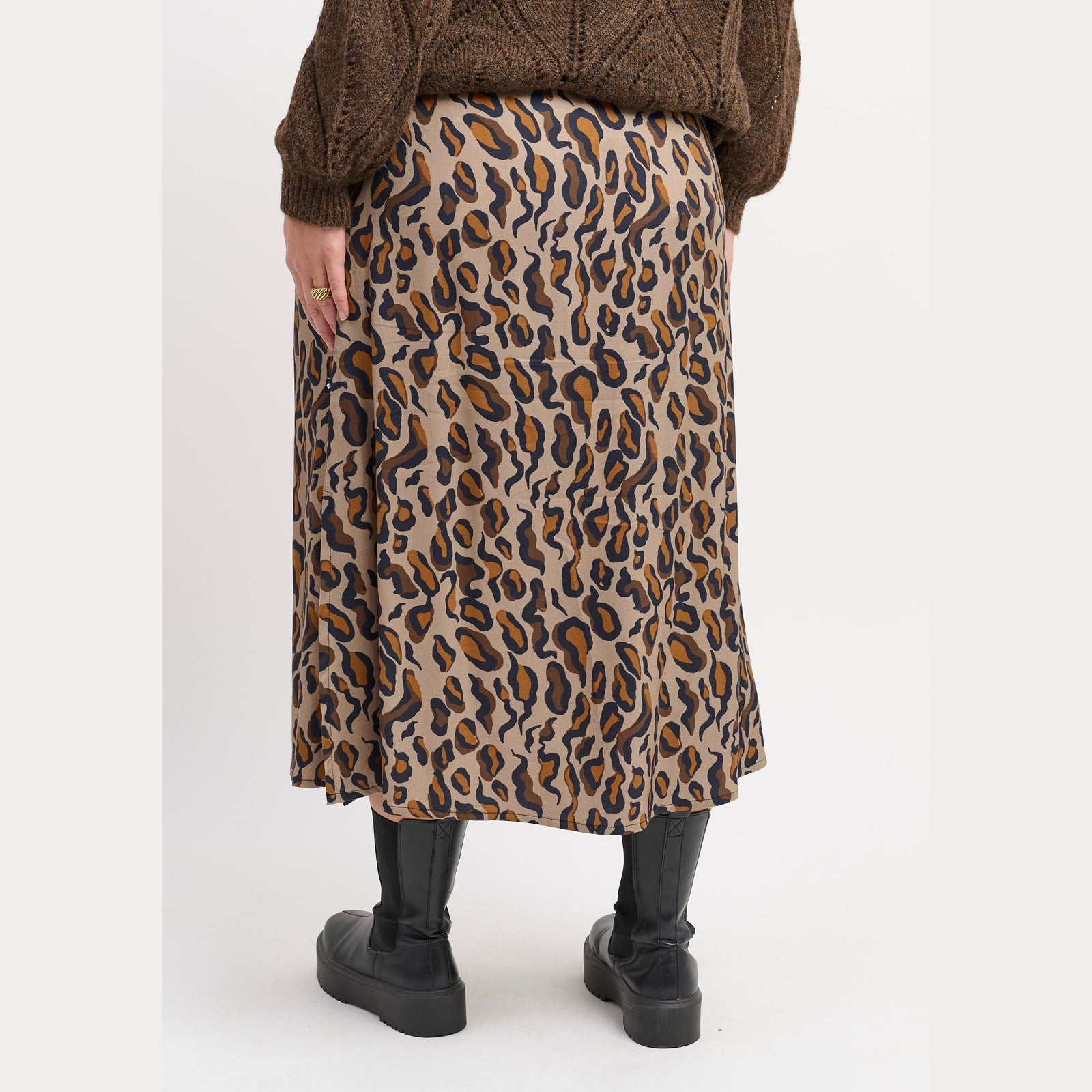 Adia ADDeona Nederdele 1700 Chocolate Brown