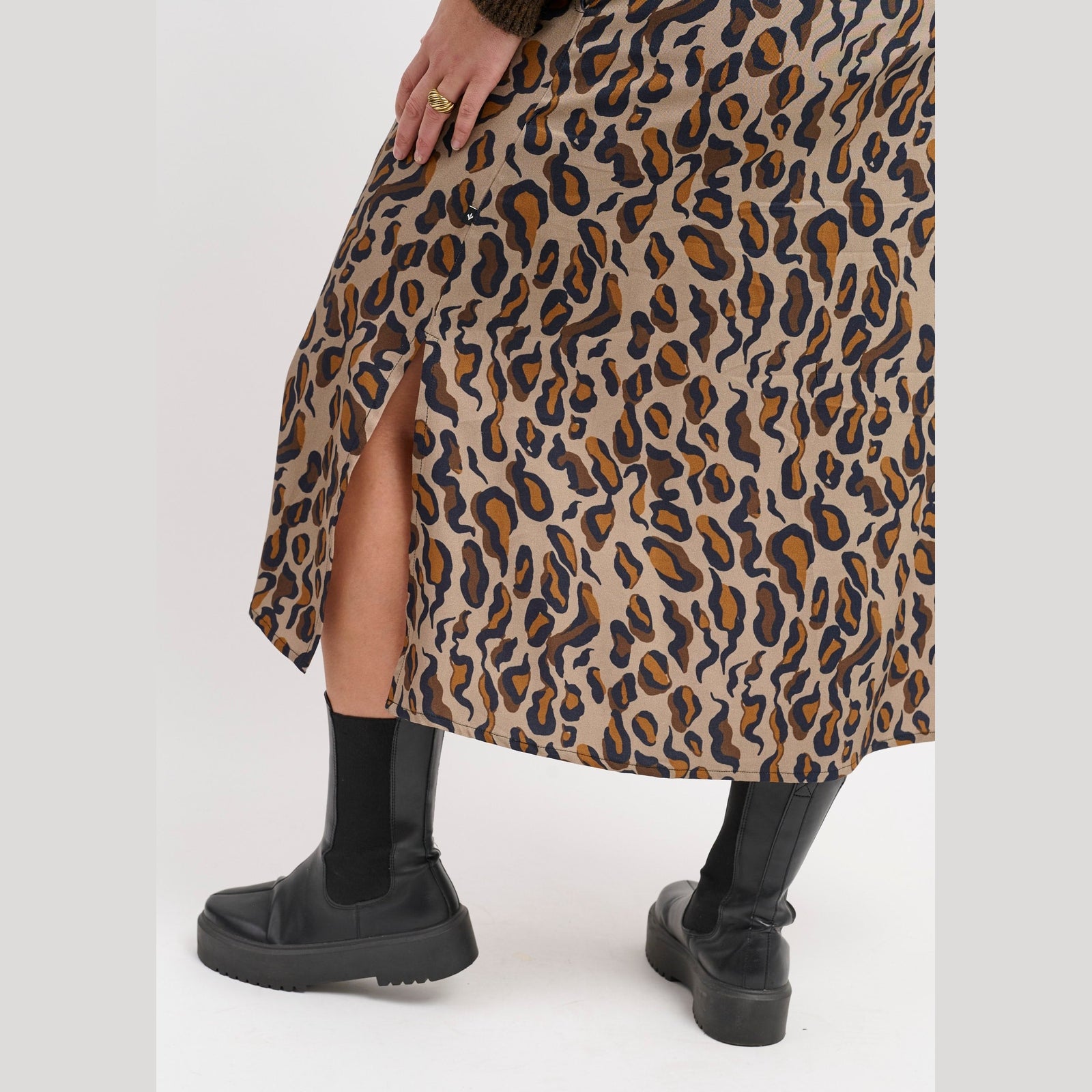 Adia ADDeona Nederdele 1700 Chocolate Brown