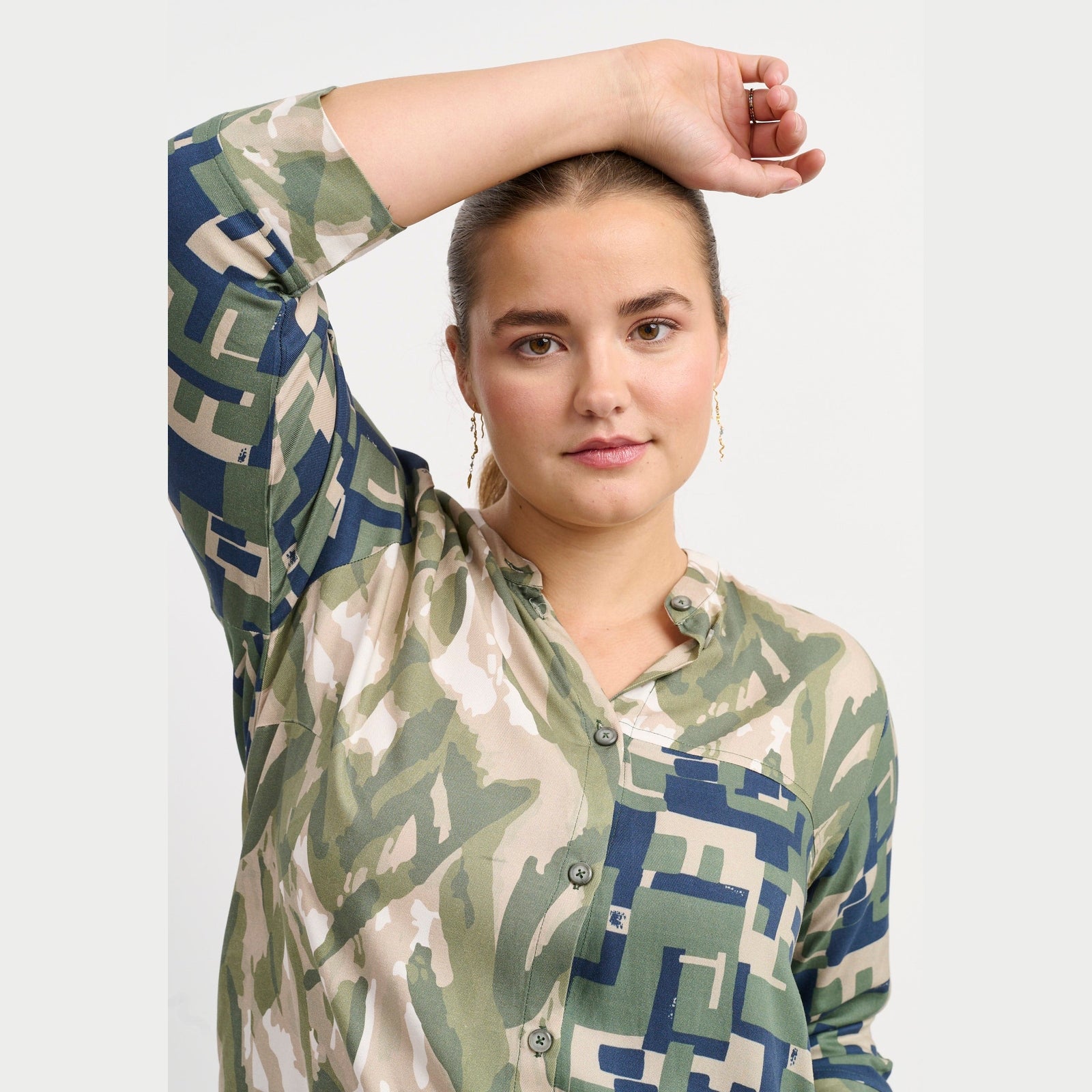 Adia ADDini Bluser 3880 Chive Green