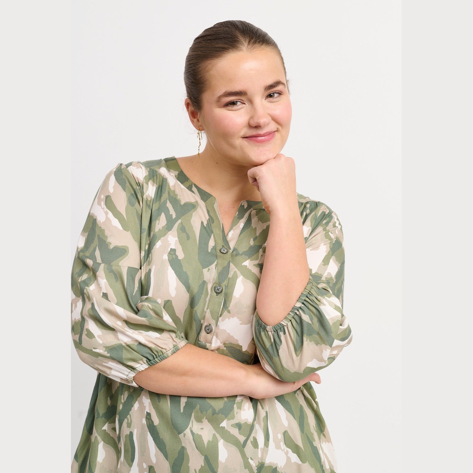 Adia ADDis Kjoler 3880 Chive Green