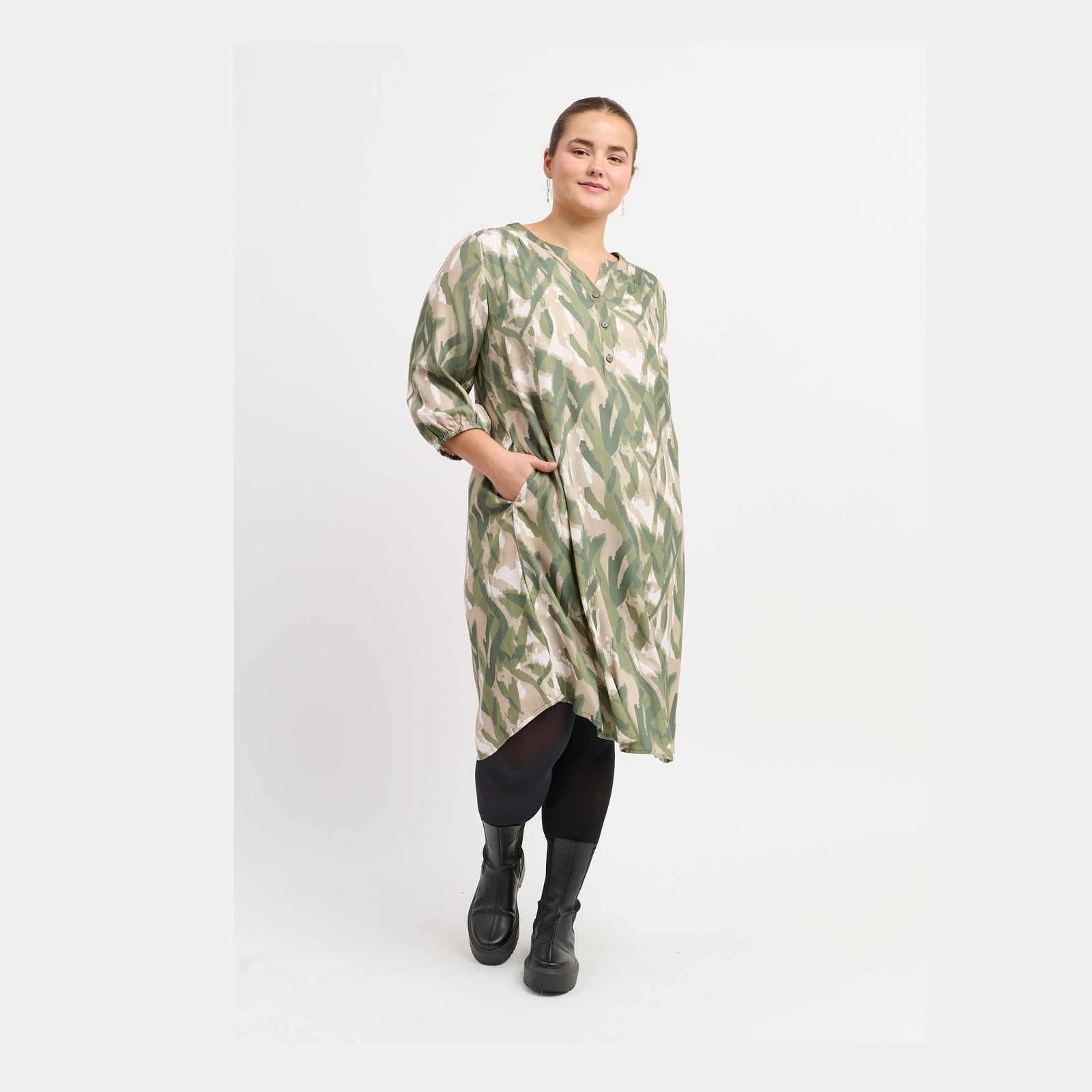 Adia ADDis Kjoler 3880 Chive Green