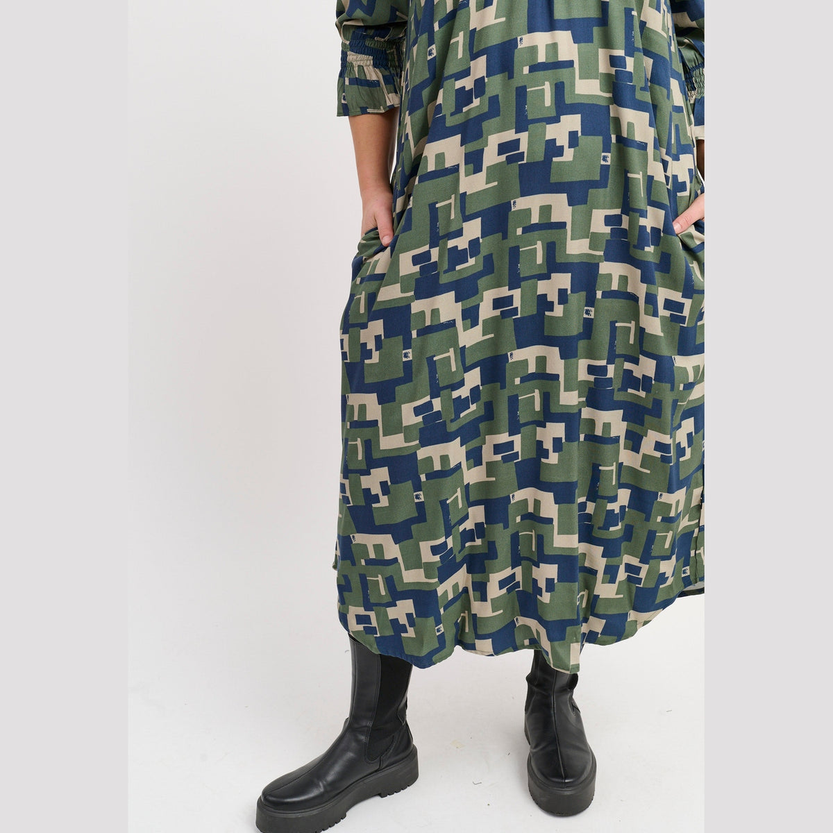 Adia ADDitta Kjoler 3880 Chive Green