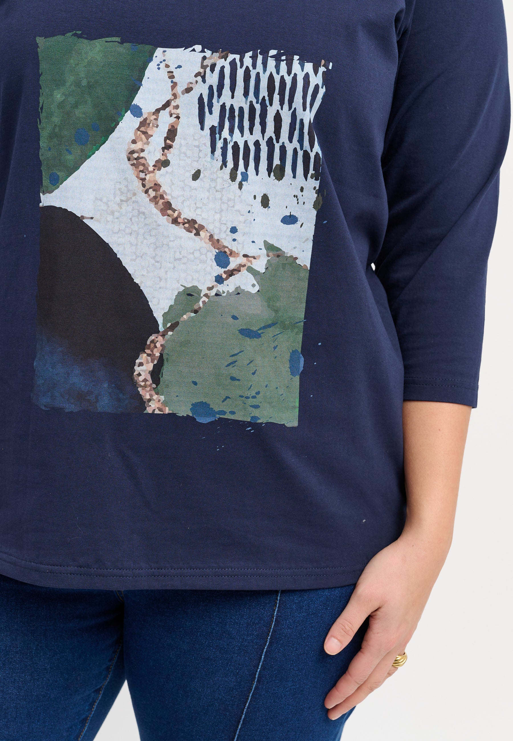 Adia ADDorrit T-Shirt 5999 NAVY BLUE