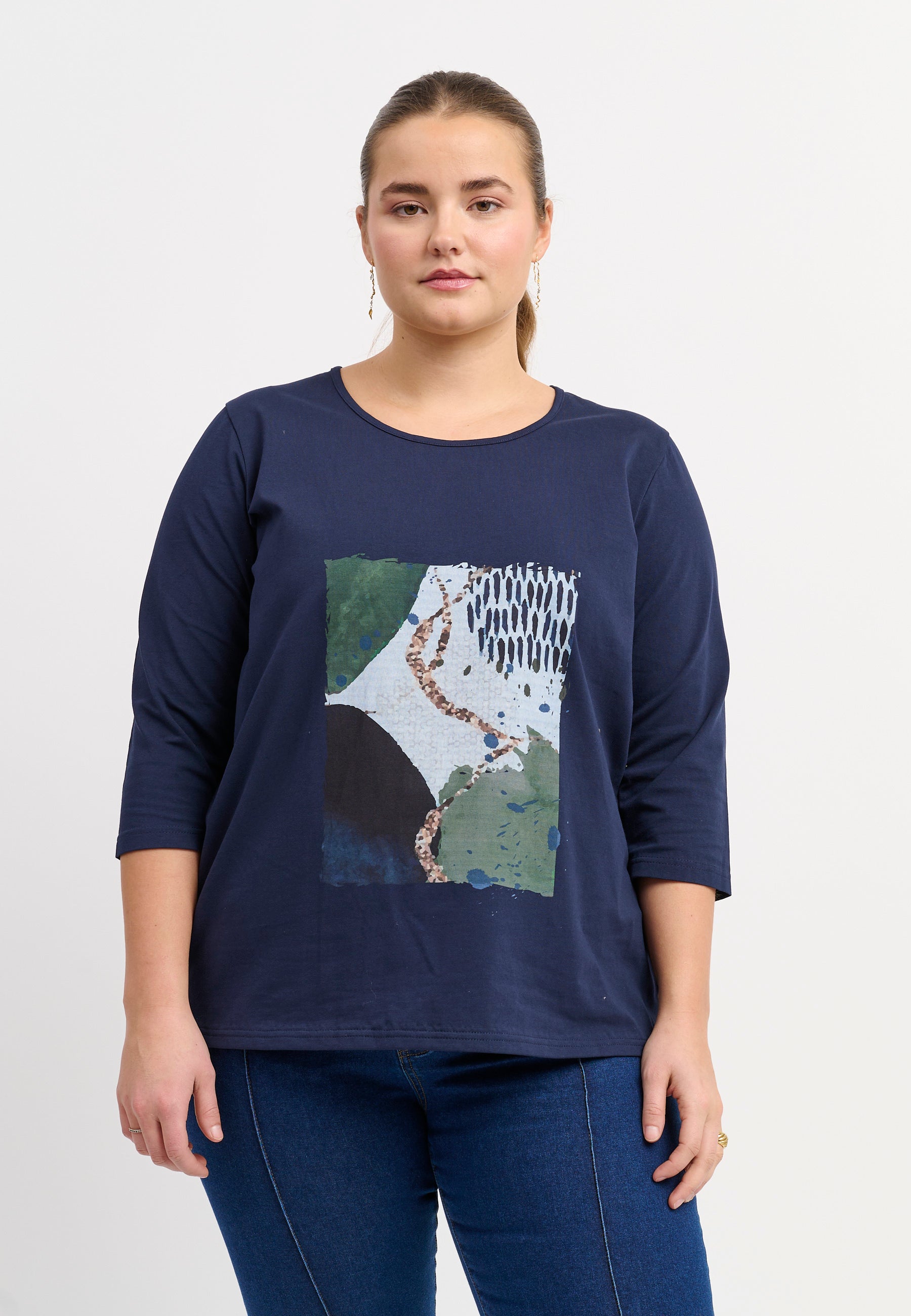 Adia ADDorrit T-Shirt 5999 NAVY BLUE