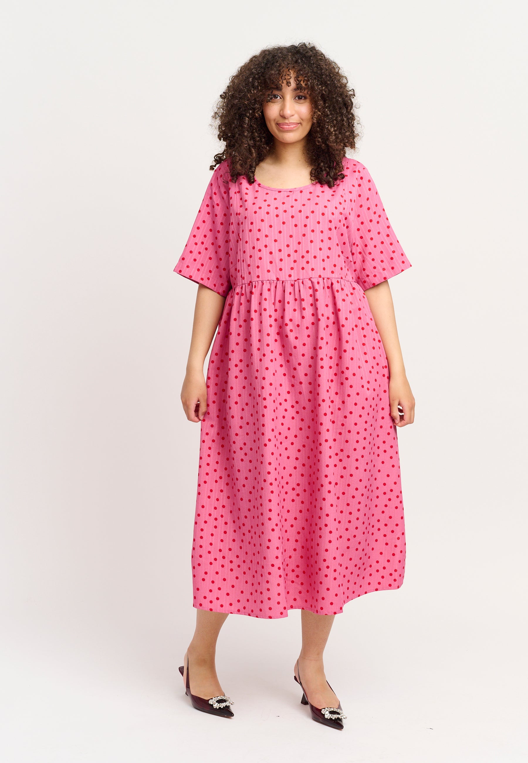 Adia ADEamarina Kjoler 6450 Fuchsia Pink