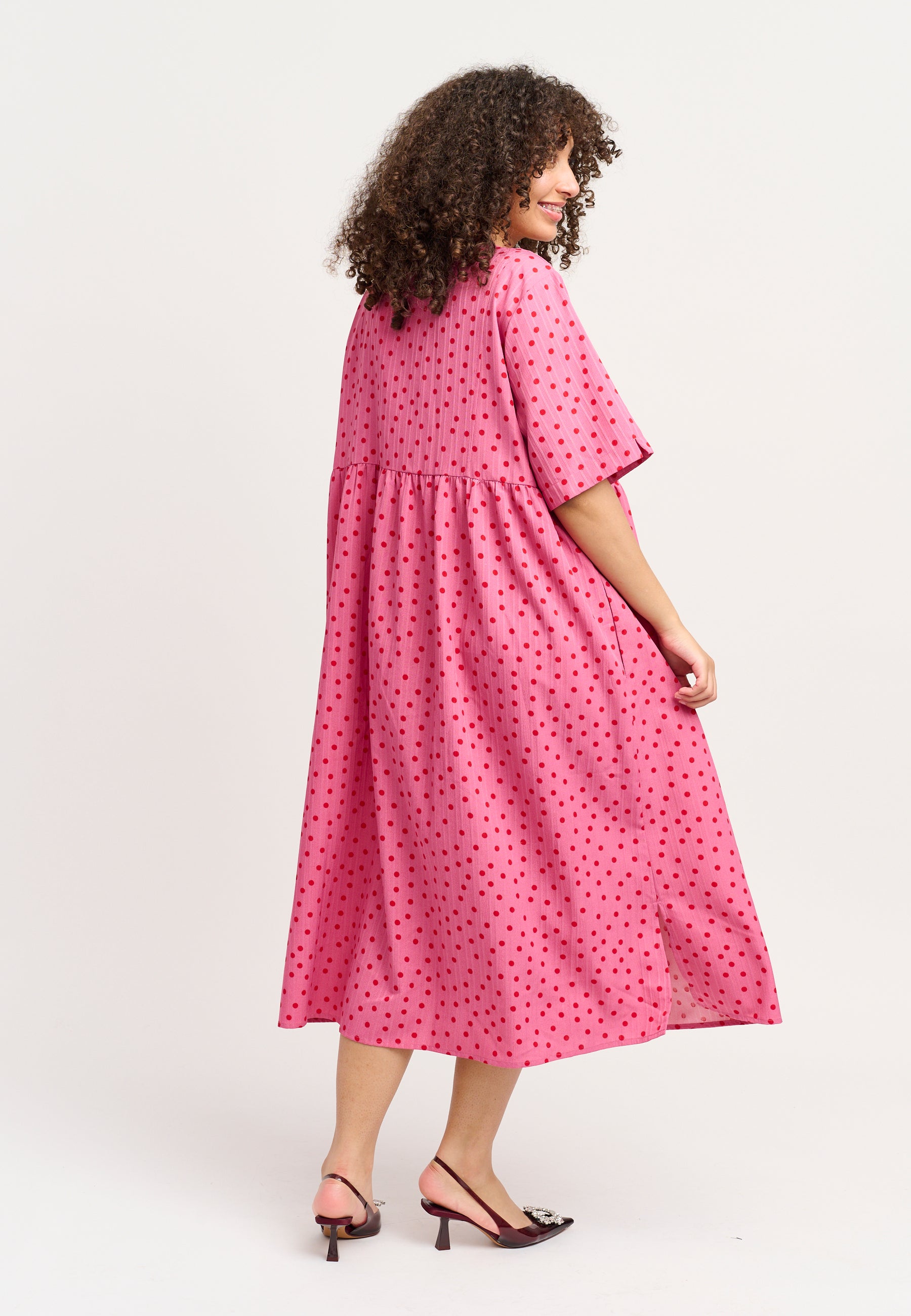 Adia ADEamarina Kjoler 6450 Fuchsia Pink