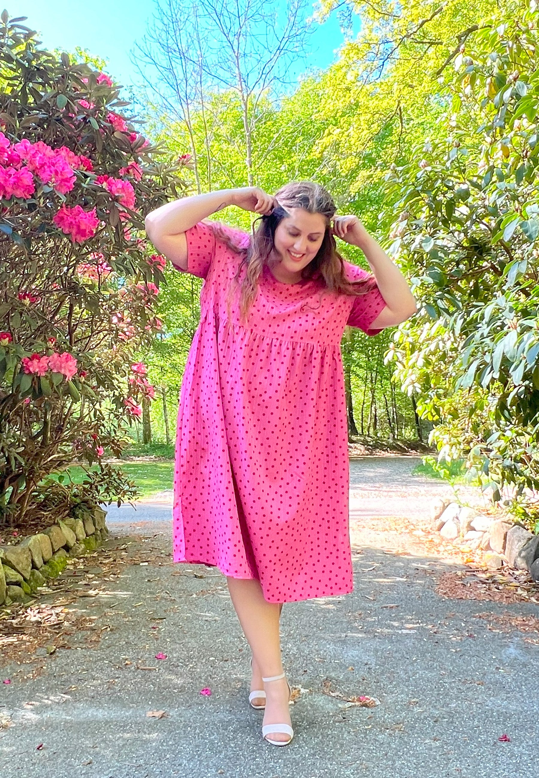 Adia ADEamarina Kjoler 6450 Fuchsia Pink