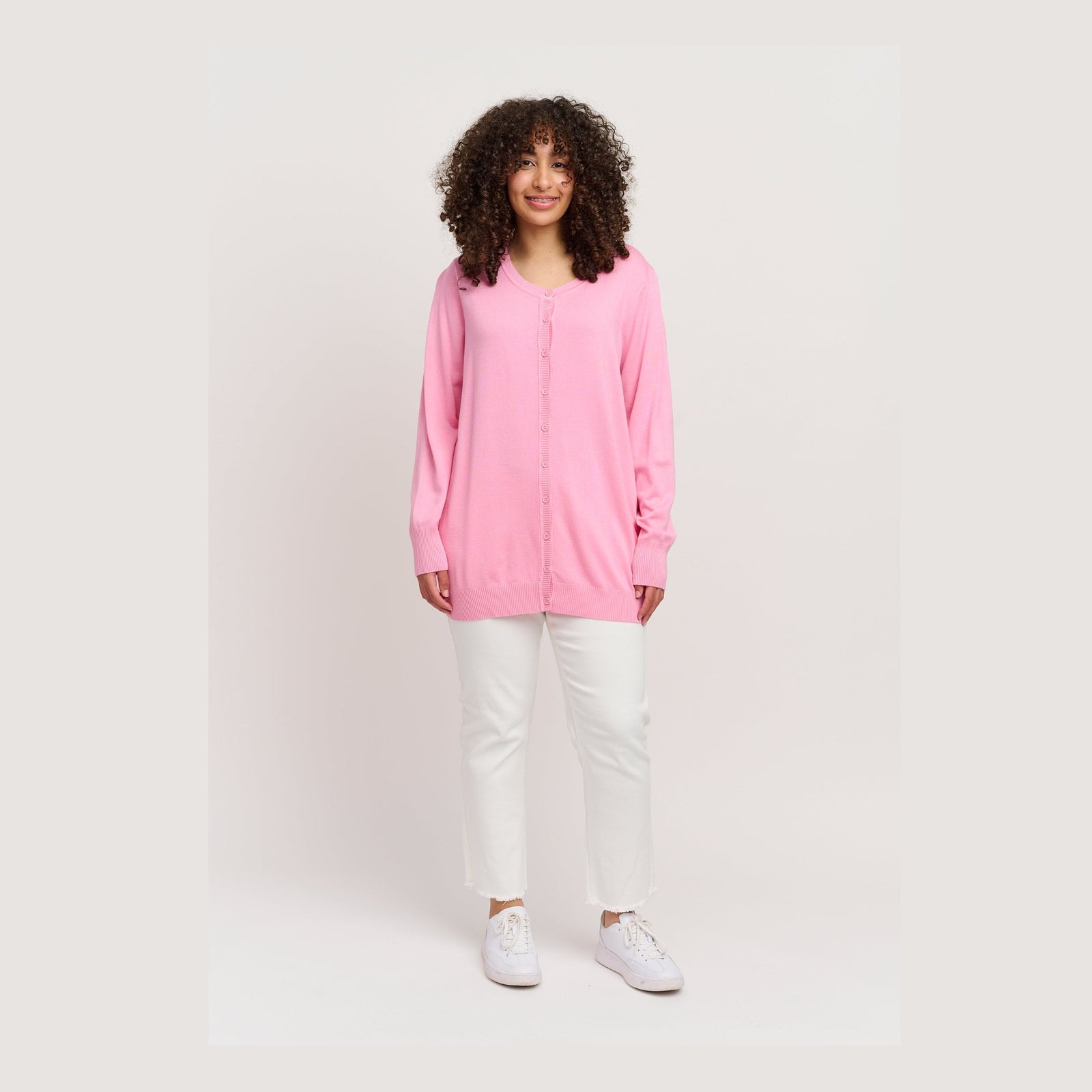 Adia ADEivor Knit Cardigan 6300 Spring Pink