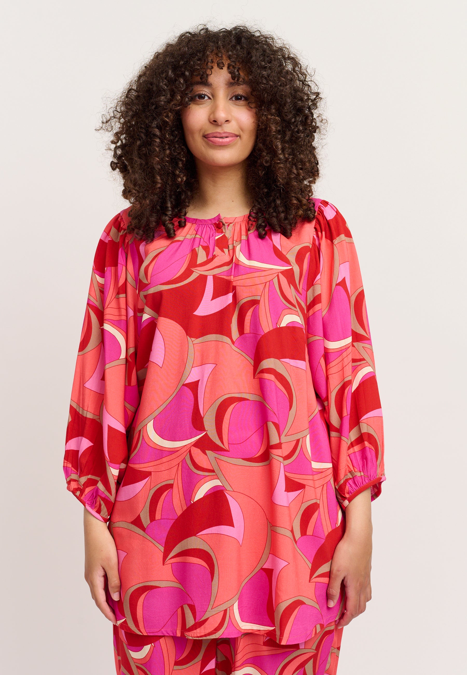 Adia ADEsmaralda Bluser 6450 Fuchsia Pink