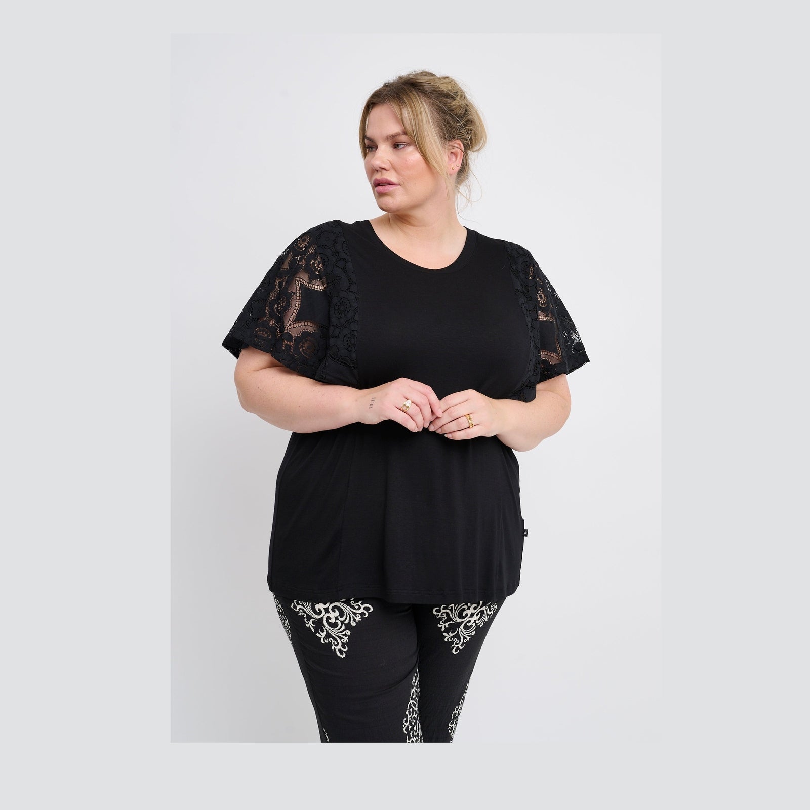 Adia ADFelicia Bluser 9999 BLACK