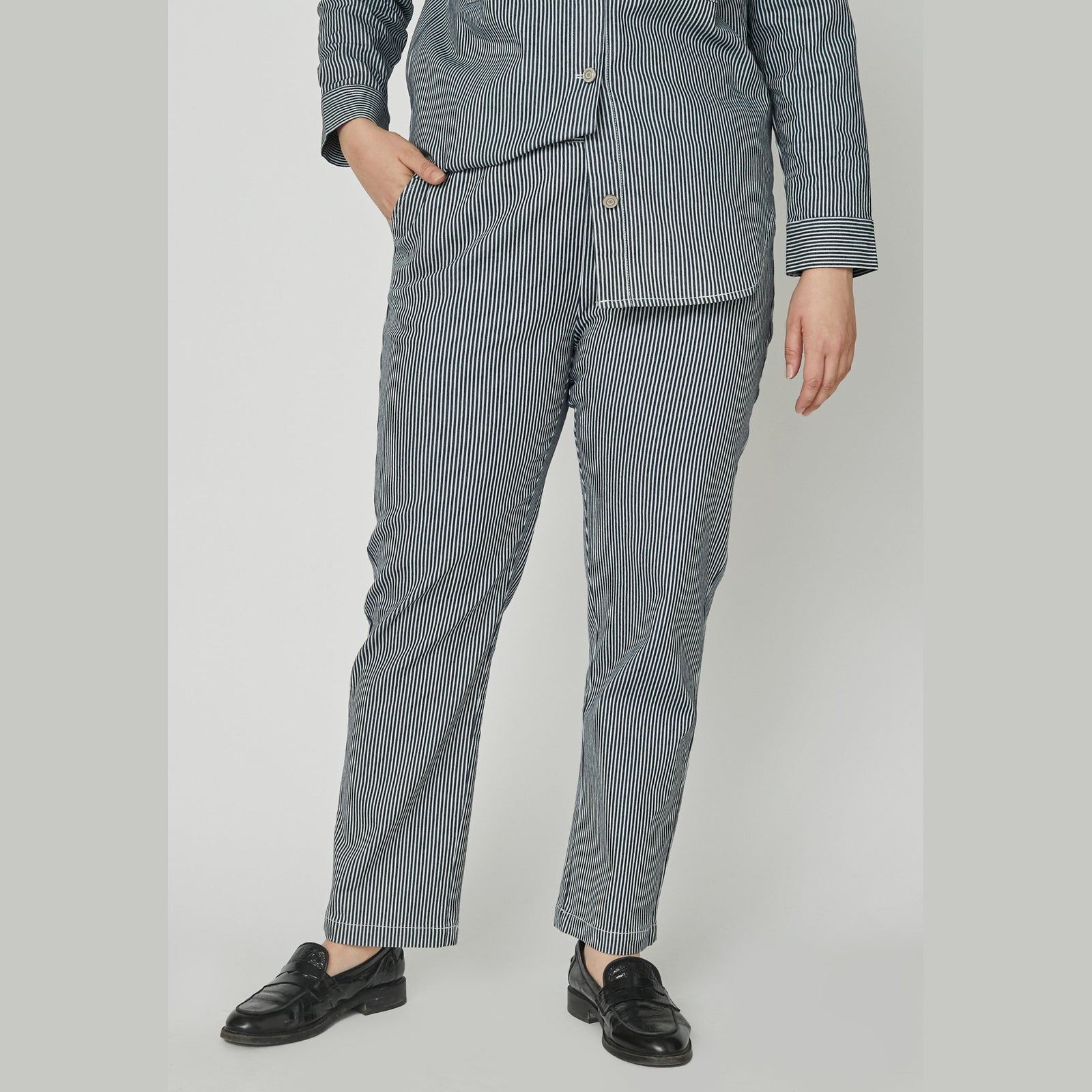 Adia ADFenella Bukser 5599 Navy Blue