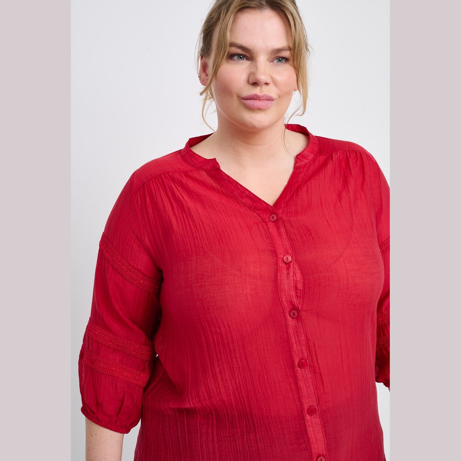 Adia ADFione Skjortebluser 2500 RED