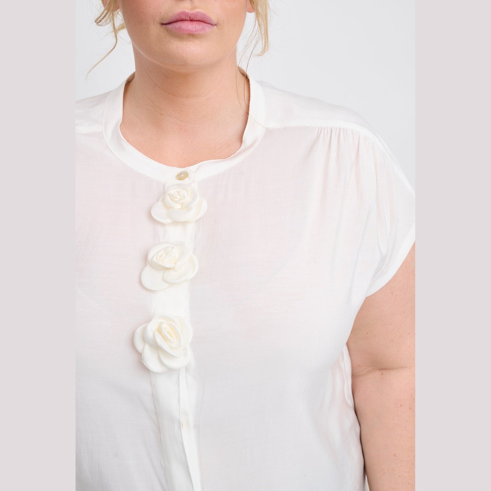 Adia ADFloria Skjortebluser 9000 WHITE