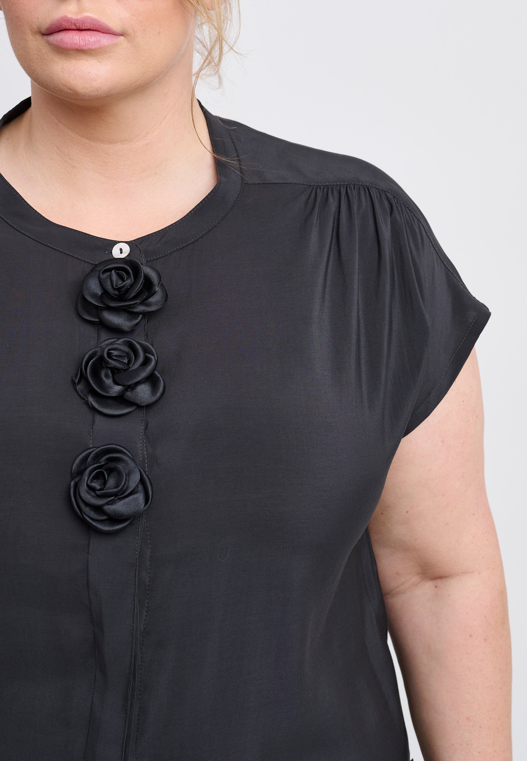 Adia ADFloria Skjortebluser 9999 BLACK