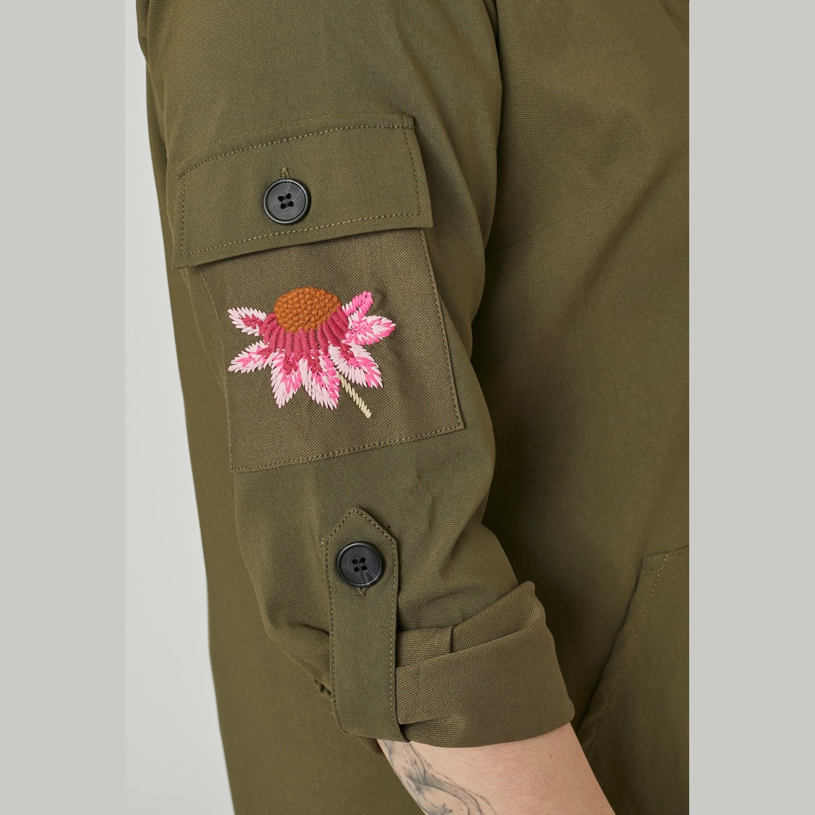 Adia ADFrauke Kjoler 3506 Khaki Green