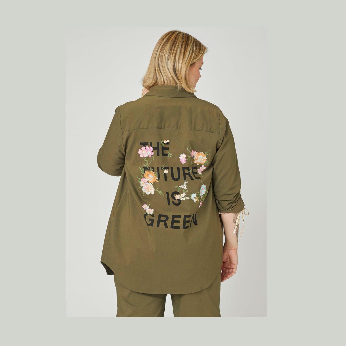 Adia ADFrederikka Jakker 3506 Khaki Green