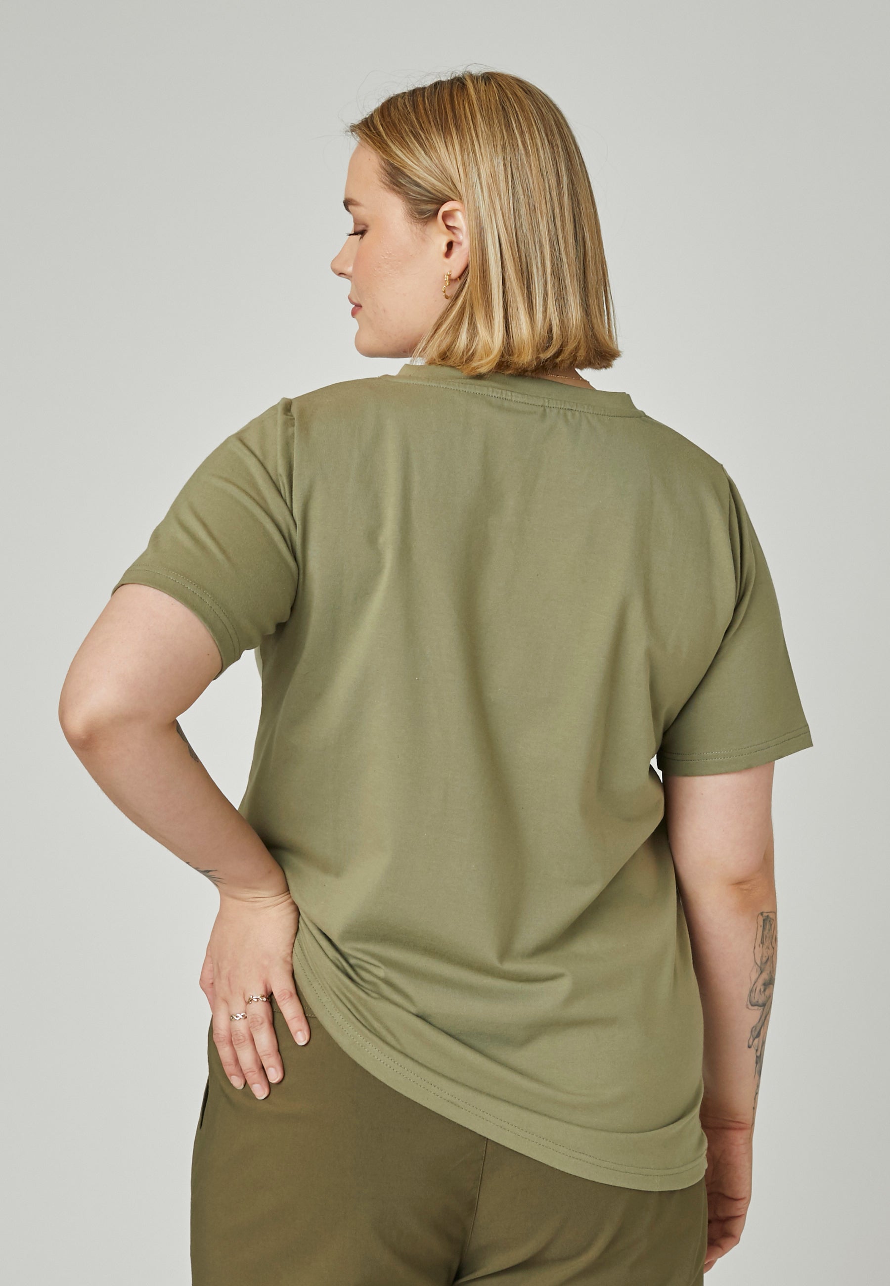 Adia ADFry T-Shirt 3506 Khaki Green