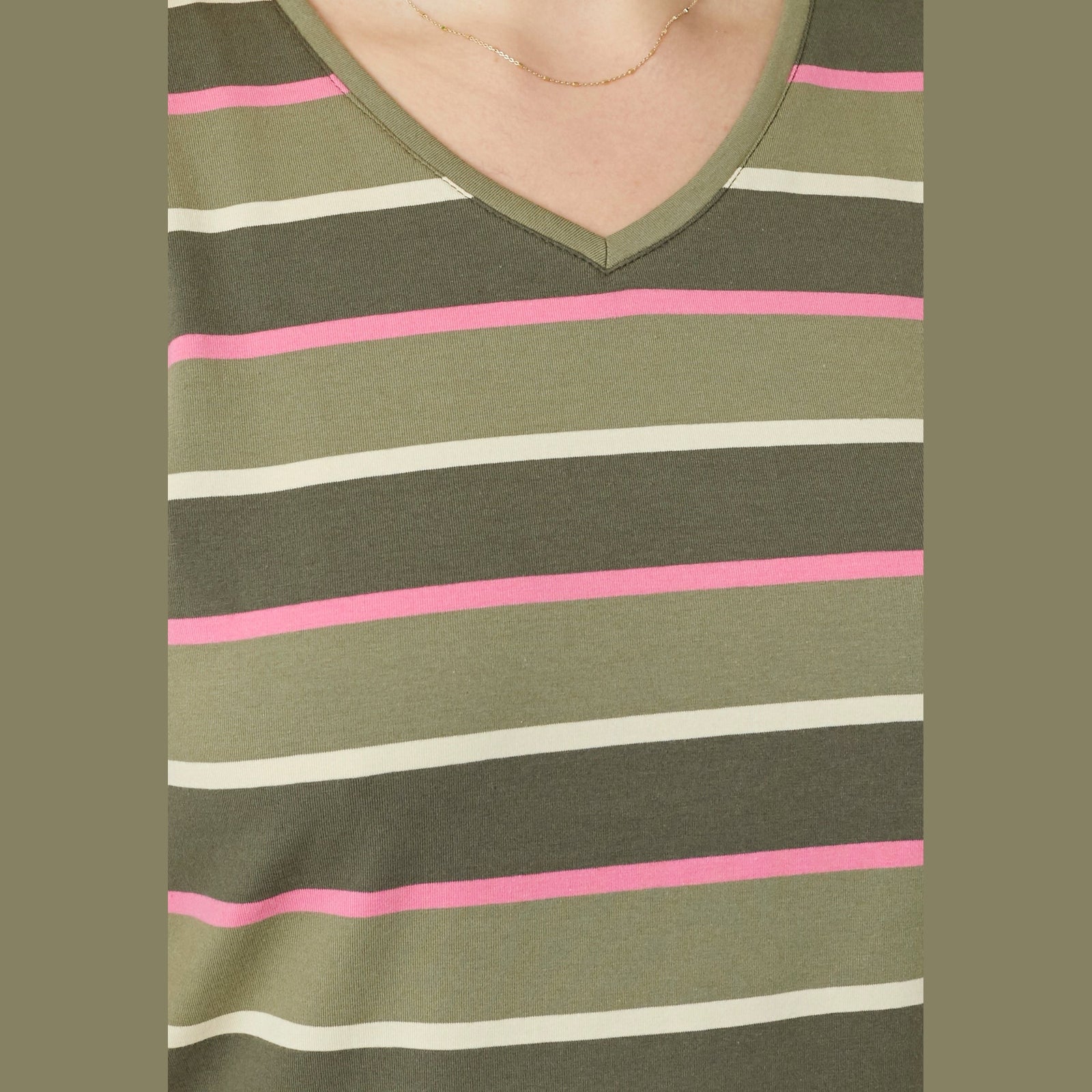 Adia ADIbi T-Shirt 3506 Khaki Green