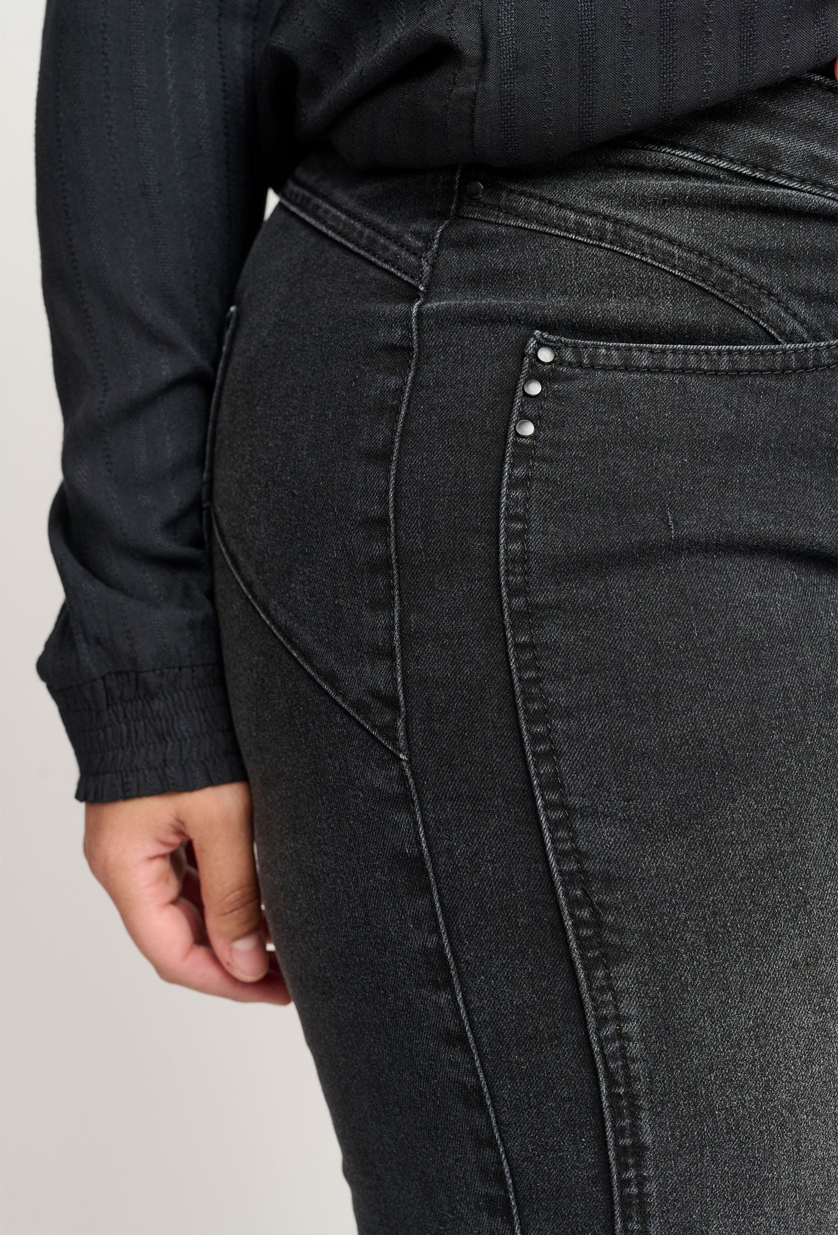 Adia ADJeans Milan 7/8 Jeans 9998 Black