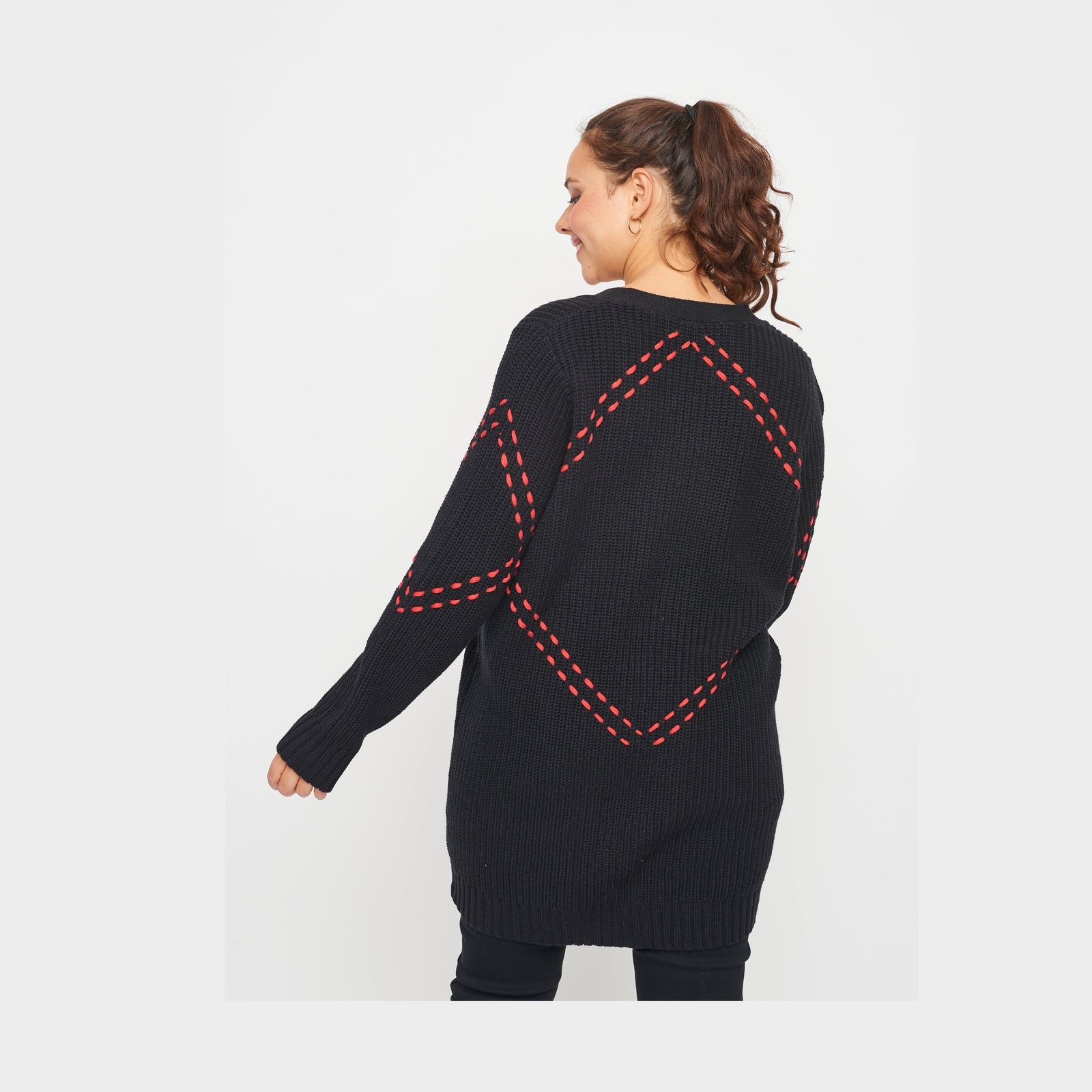 Adia ADKoona Knit Cardigan 9998 Black