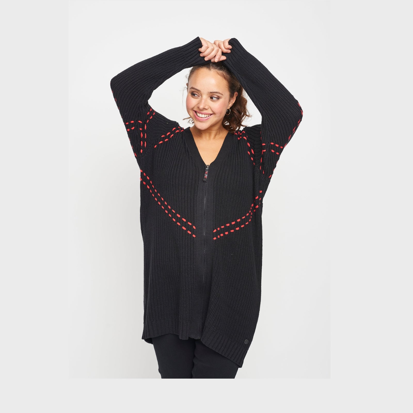 Adia ADKoona Knit Cardigan 9998 Black