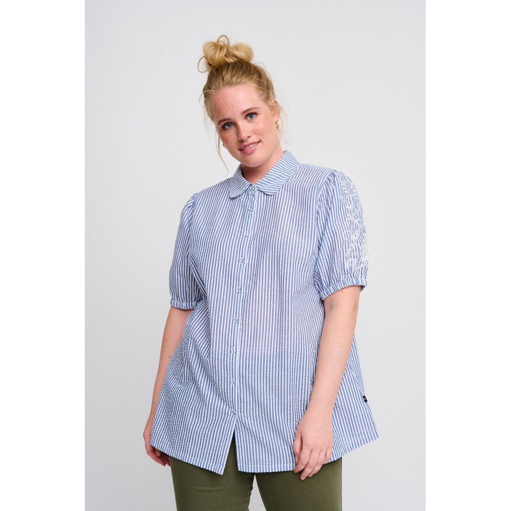 Adia ADLavon Skjortebluser 4699 Aura Blue