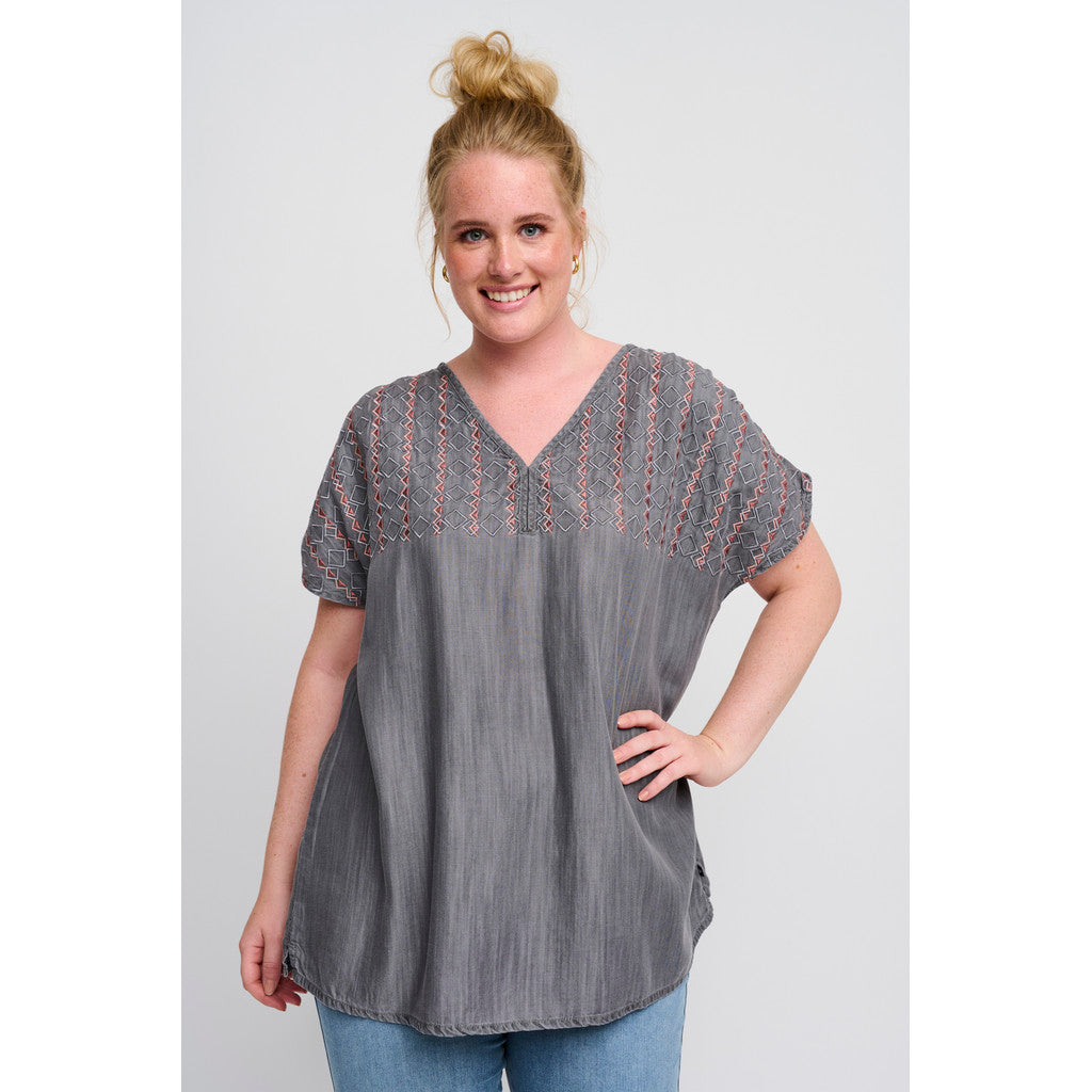 Adia ADLelar Bluser 6098 Smoked Pearl