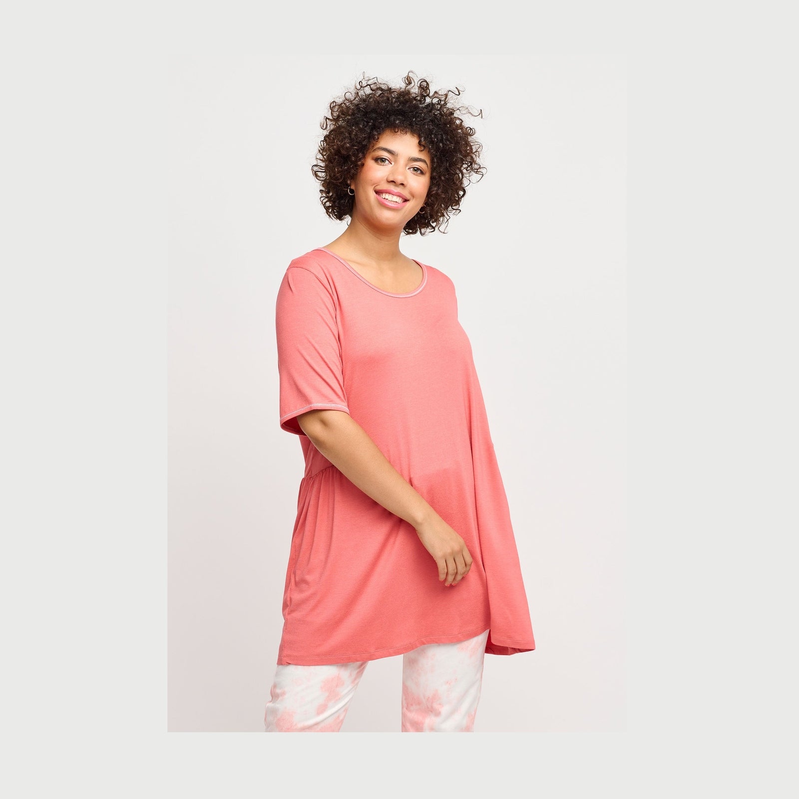 Adia ADLenia T-Shirt 3539 Miami Coral