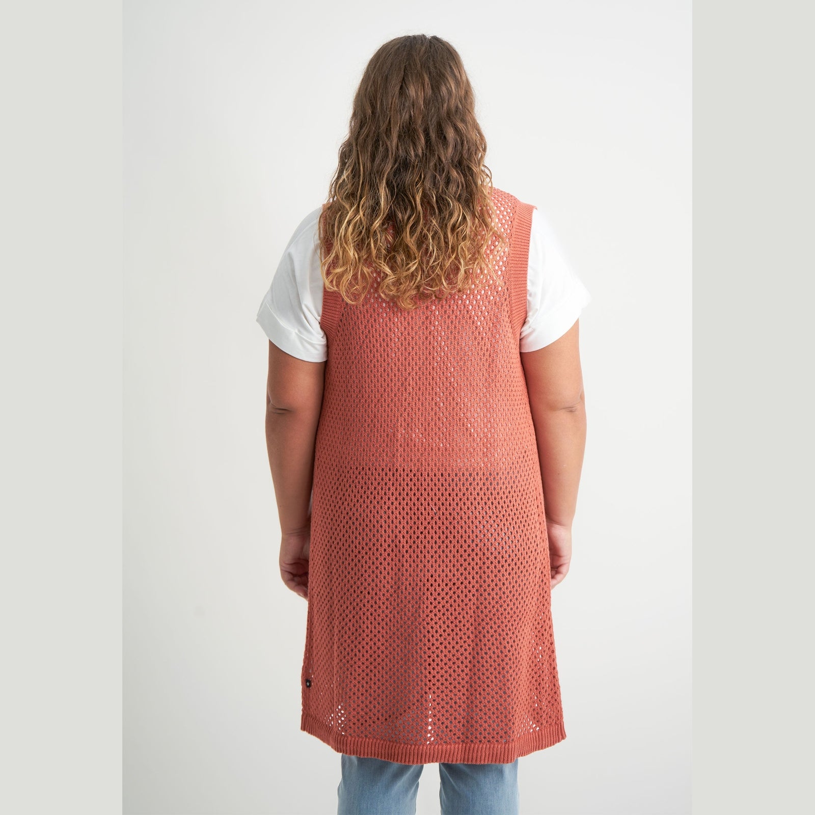 Adia ADLitha Knit Cardigan 3372 Burnt Orange
