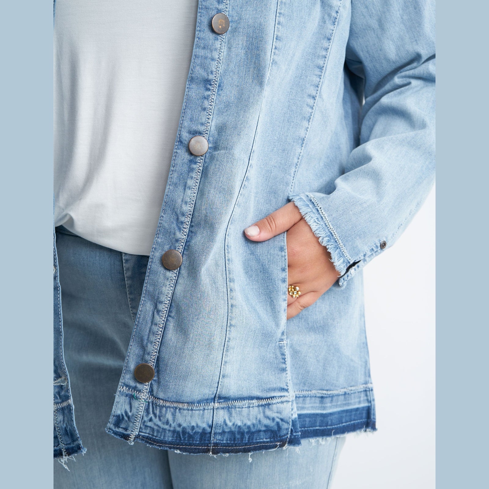 Adia ADLonna Jakker 8450 Blue Sky
