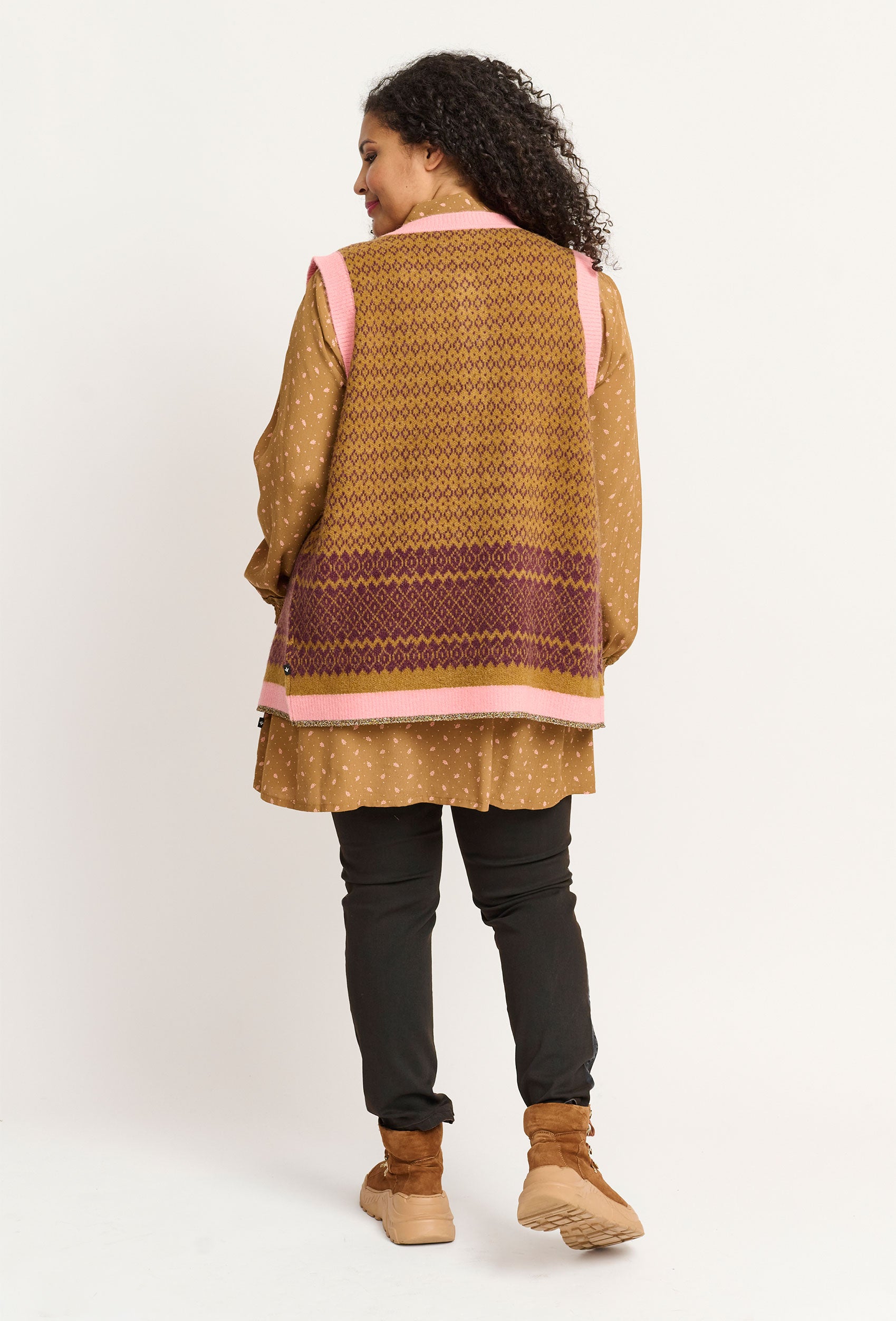 Adia ADMaxie Knit Cardigan 3380 Bronze Brown