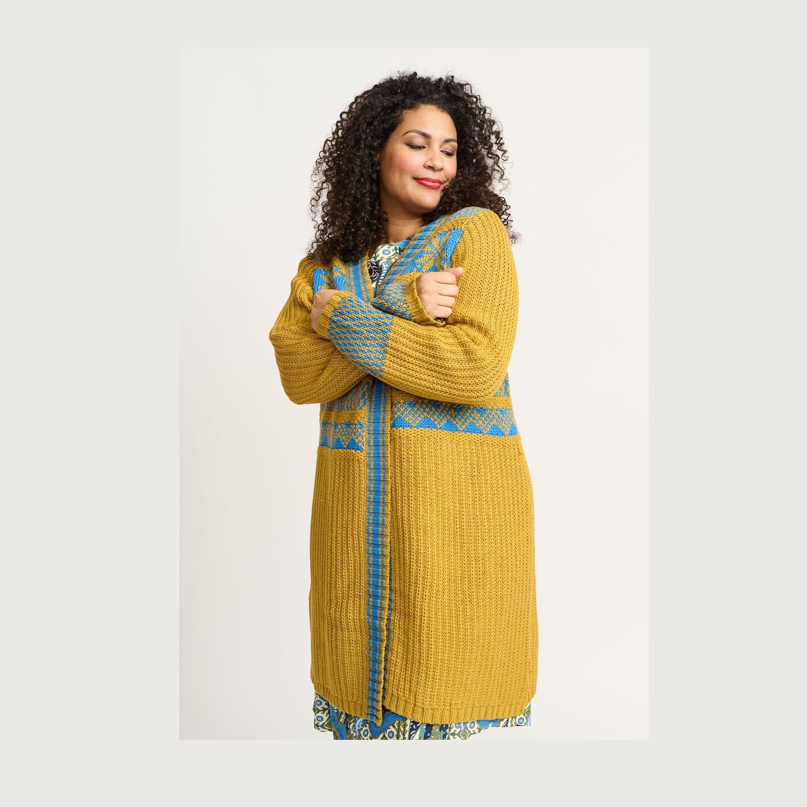 Adia ADMercy Knit Cardigan 5627 Pea Green