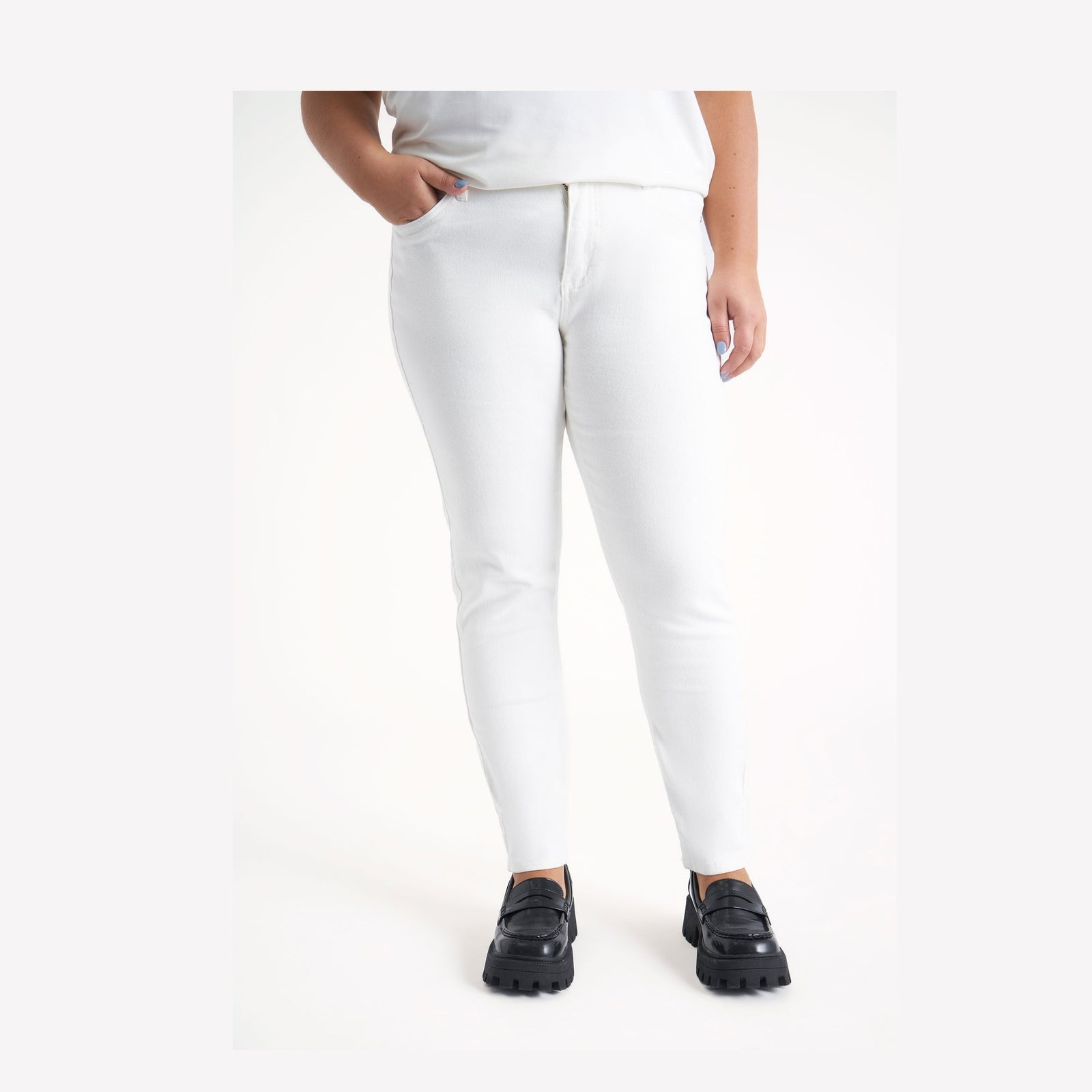 Adia ADMilan 7/8 Jeans 4101 White