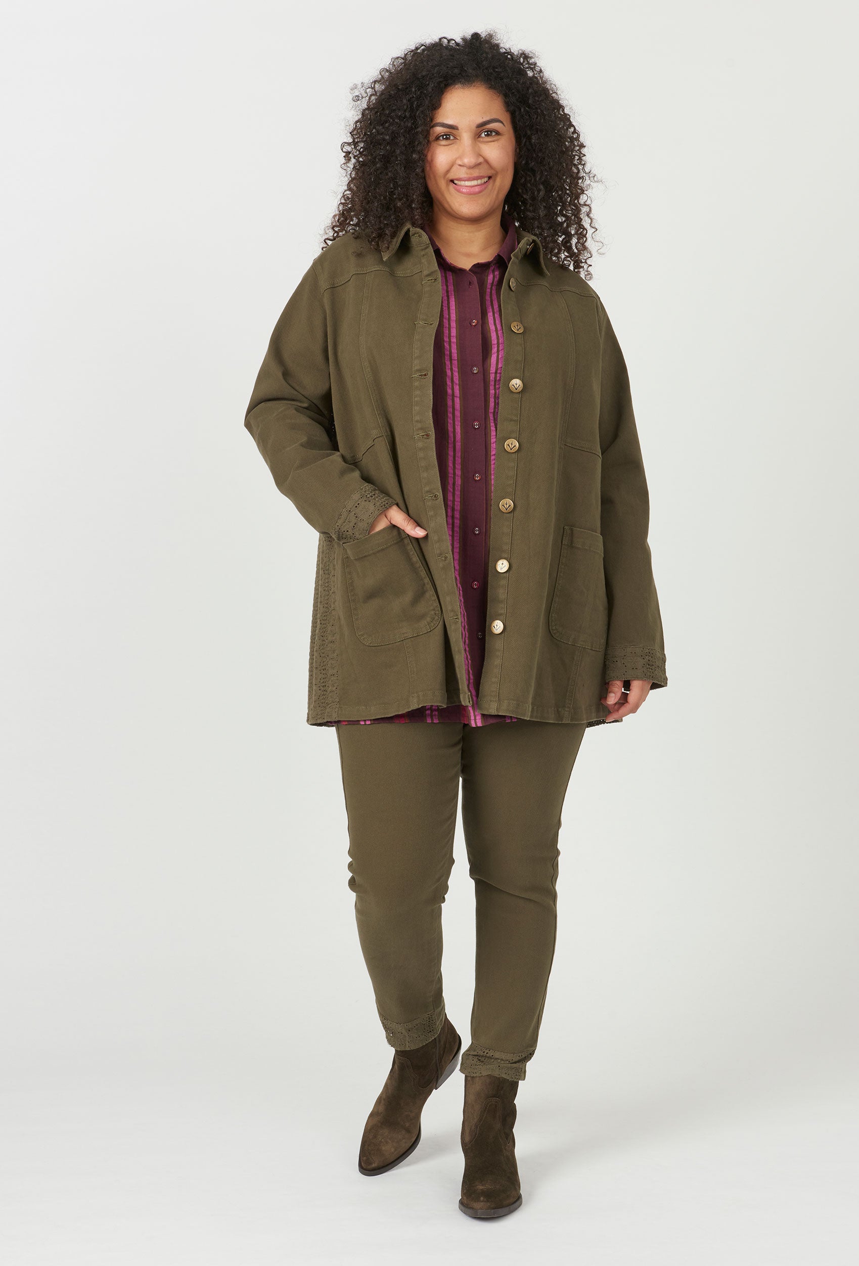 Adia ADNosin Jakker 5630 Dark Olive