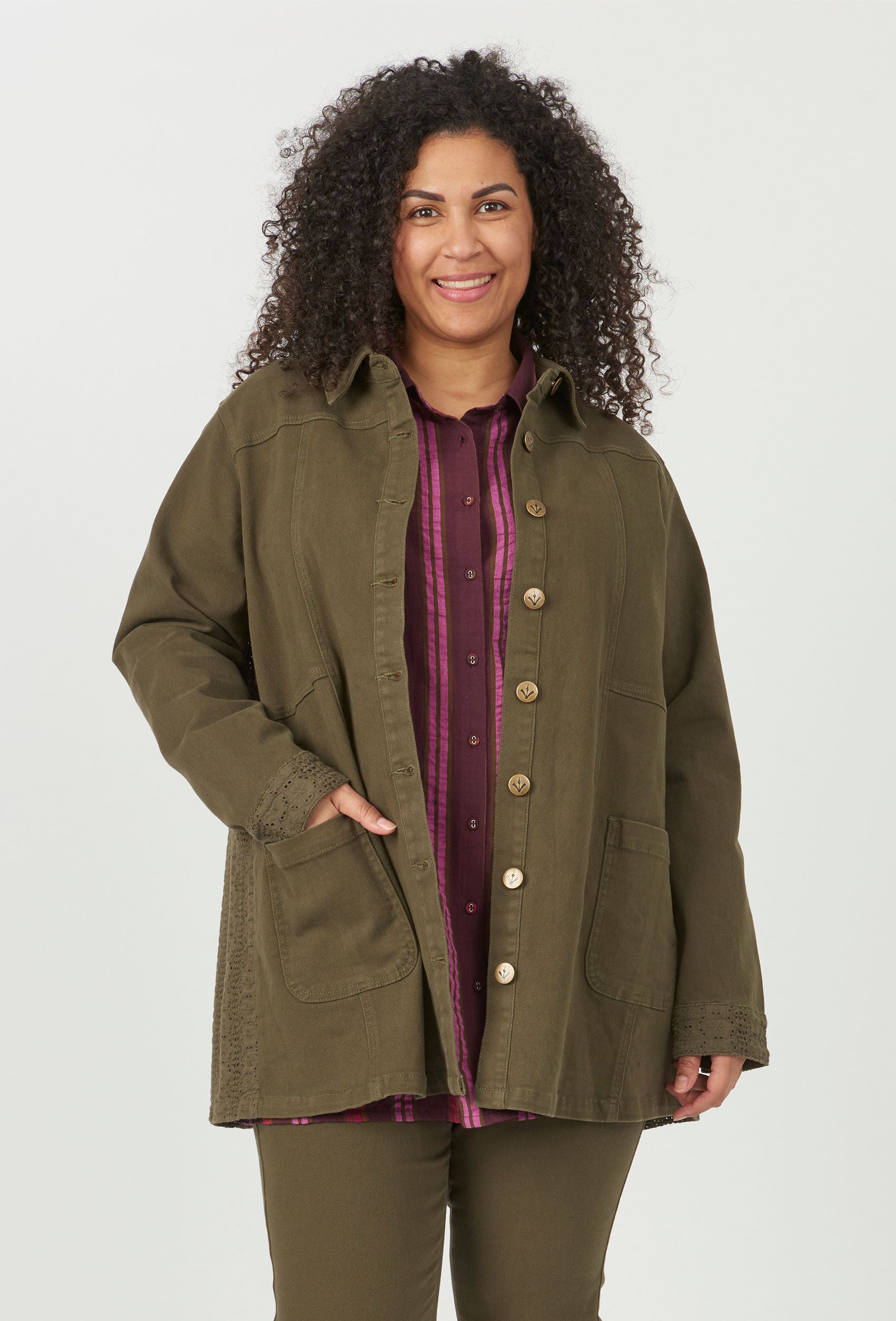 Adia ADNosin Jakker 5630 Dark Olive
